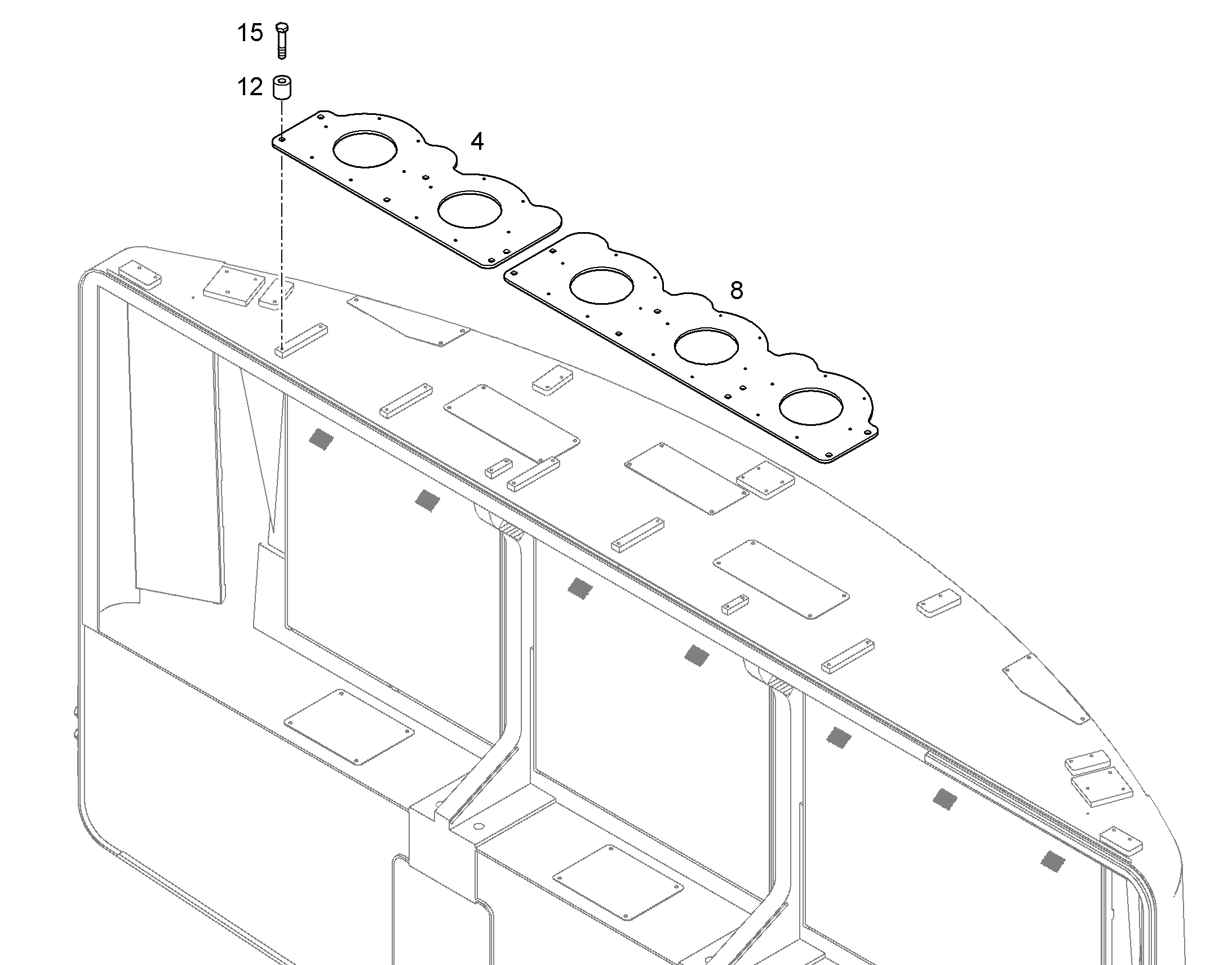 ГИЛЬЗА 17X40X40 11470460 LIEBHERR