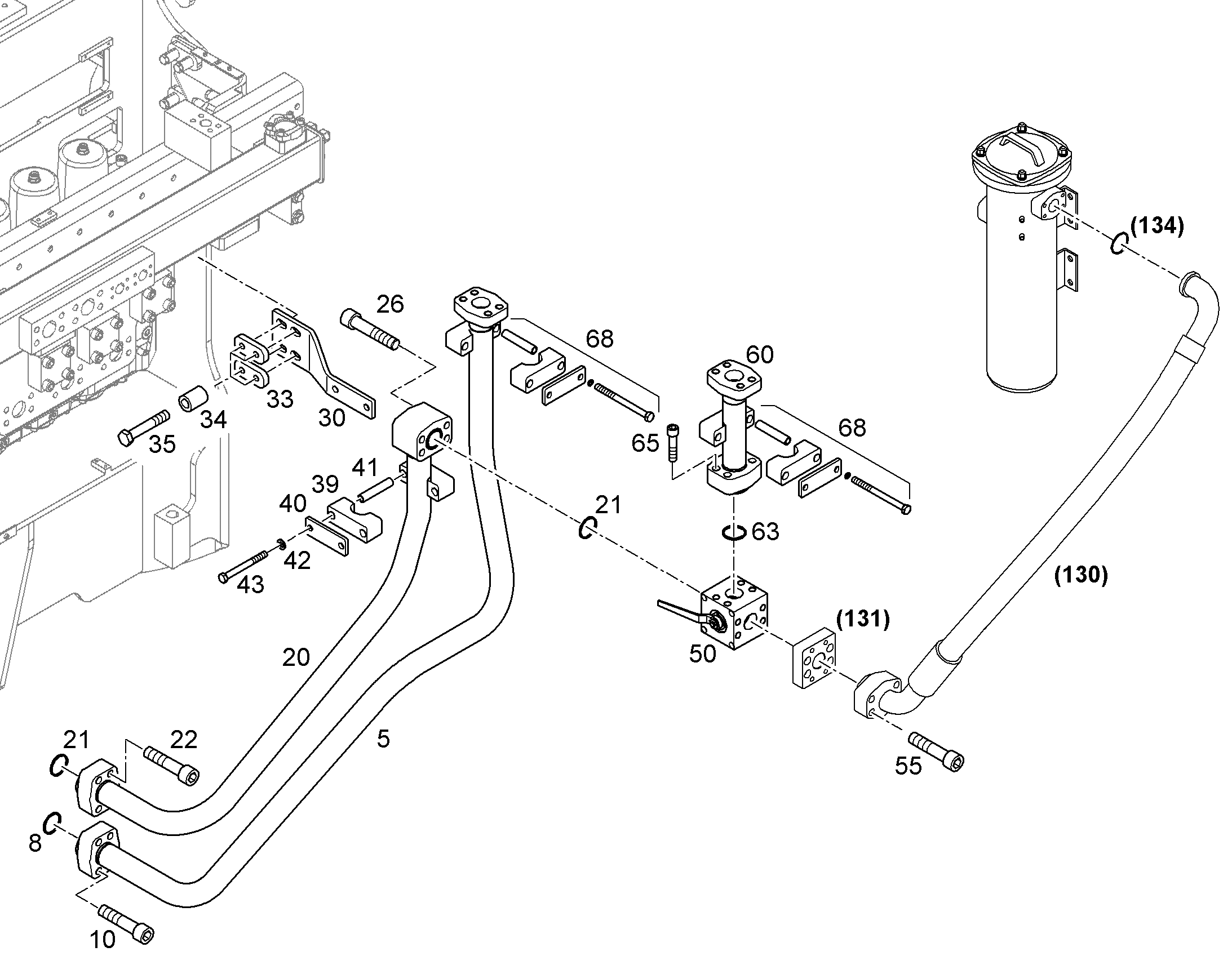 КРАН ЗАПОРНЫЙ ШАРОВОЙ 11626106 LIEBHERR