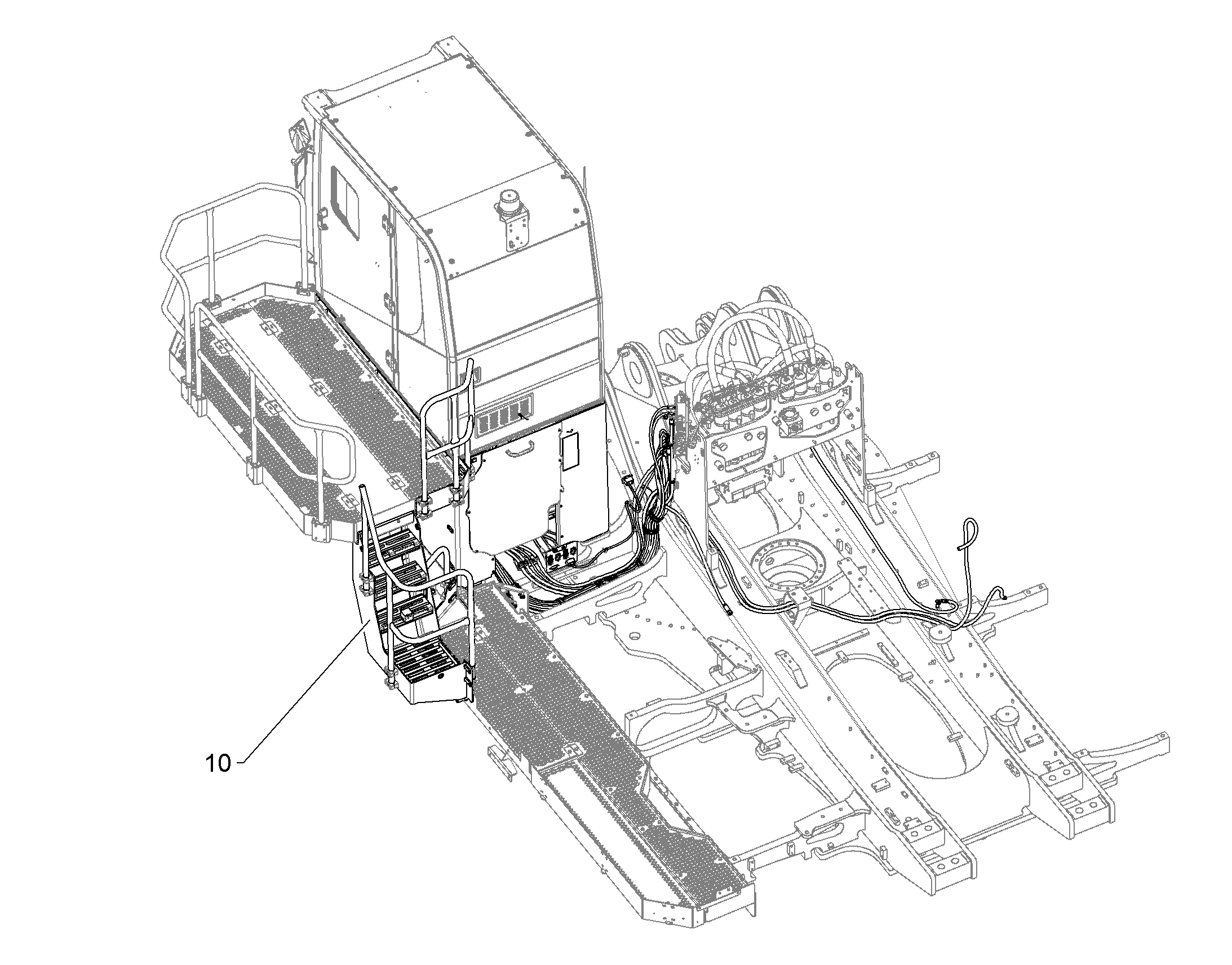 ВОЗВЫШЕНИЕ КАБИНЫ 1200 MM 10834778 LIEBHERR
