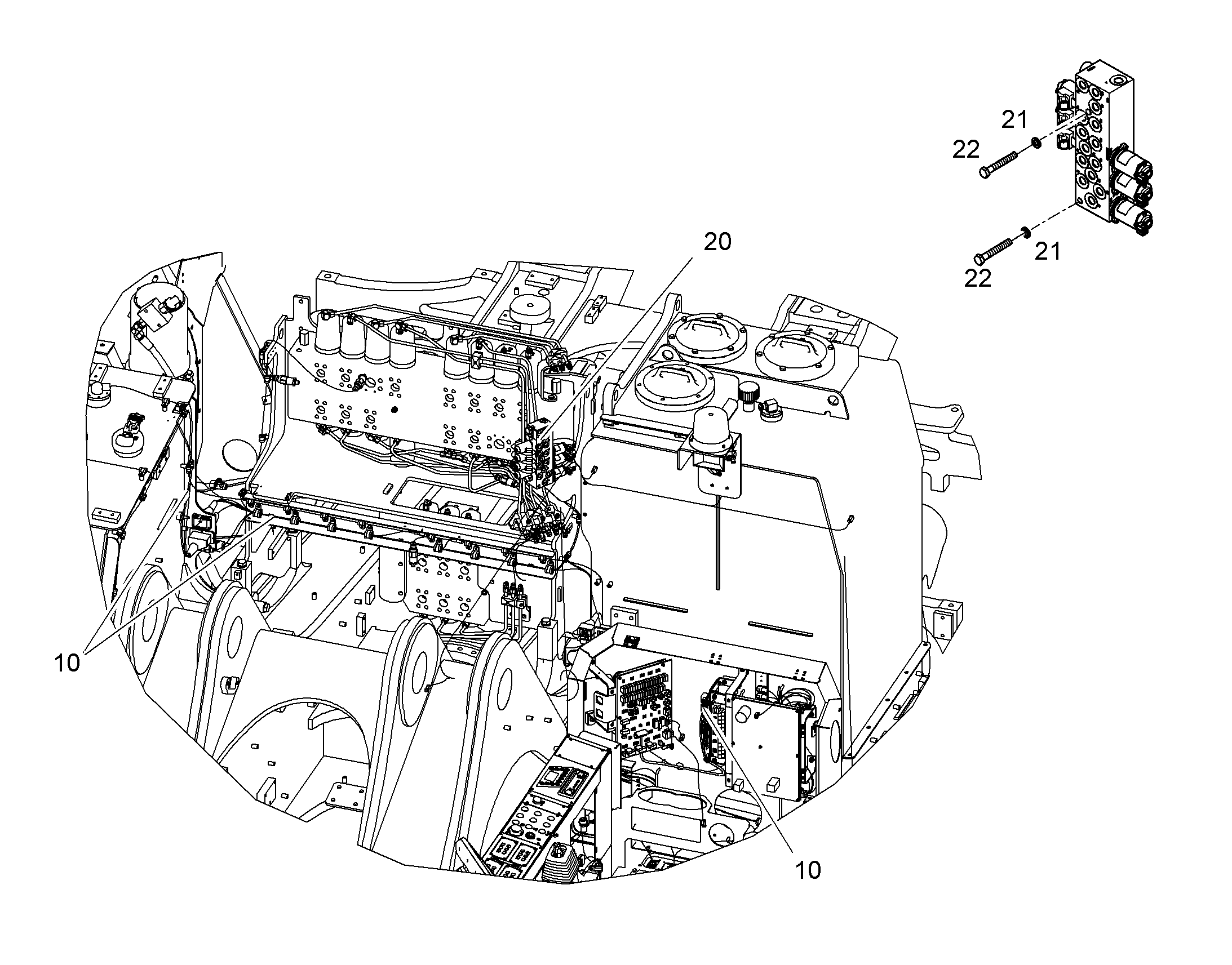 ЭЛЕКТРИЧЕСКАЯ УСТАНОВКА СМАЗКИ 11475573 LIEBHERR