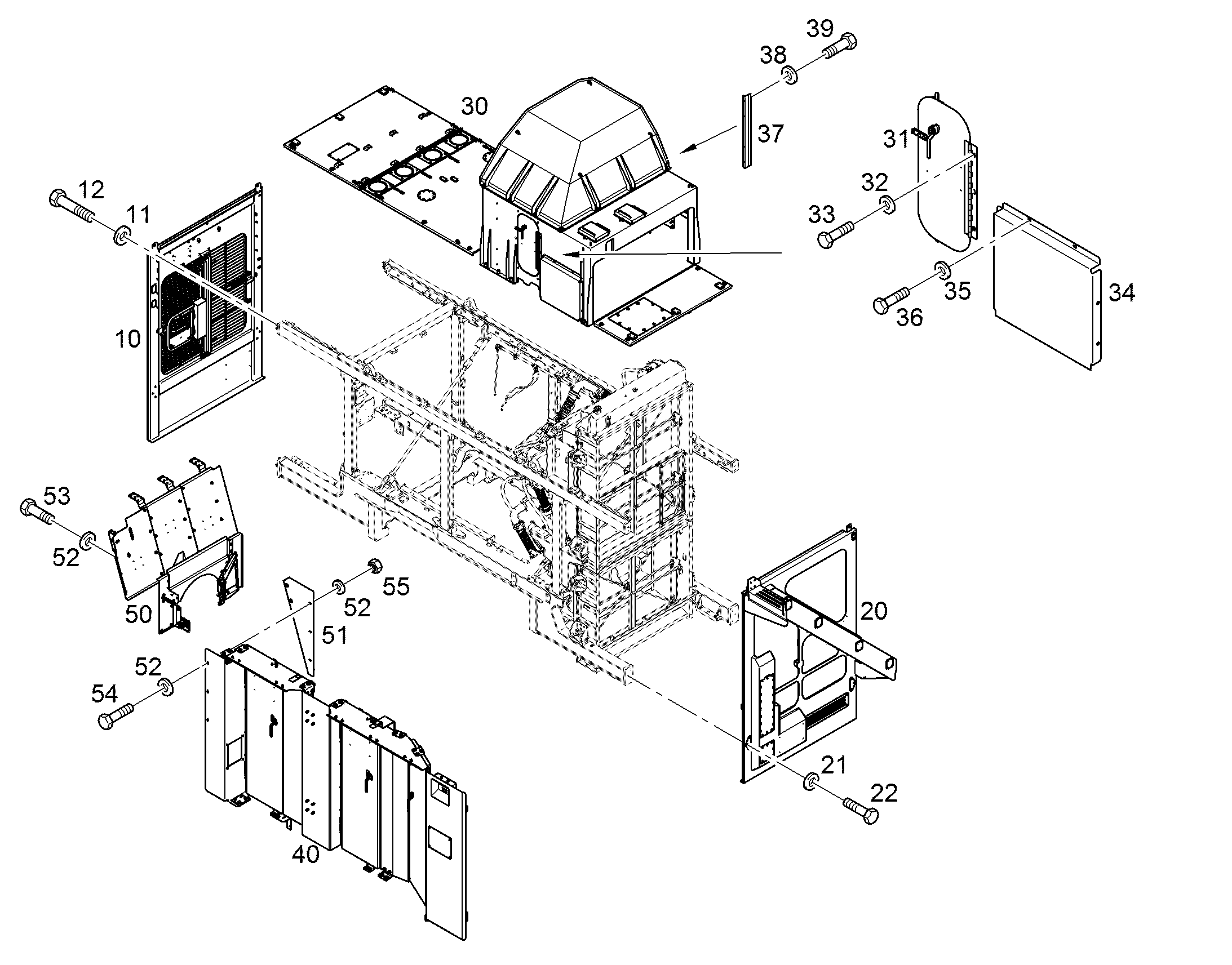 ДВЕРИ ВНУТРЕННИЕ 10826662 LIEBHERR