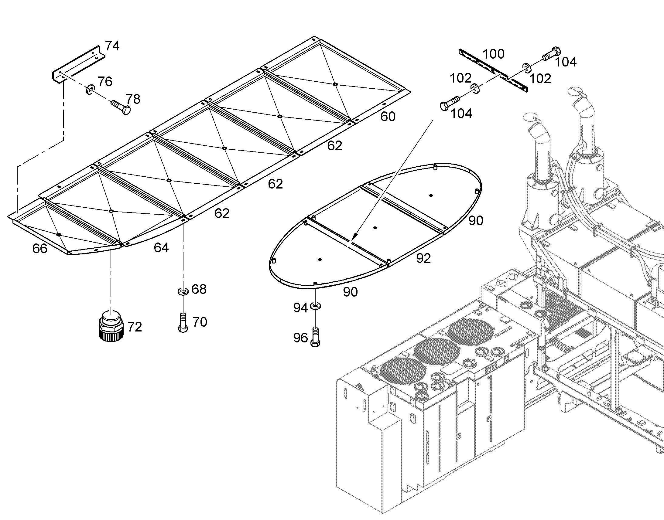 ЩИТОК С ФАСКОЙ 11469178 LIEBHERR
