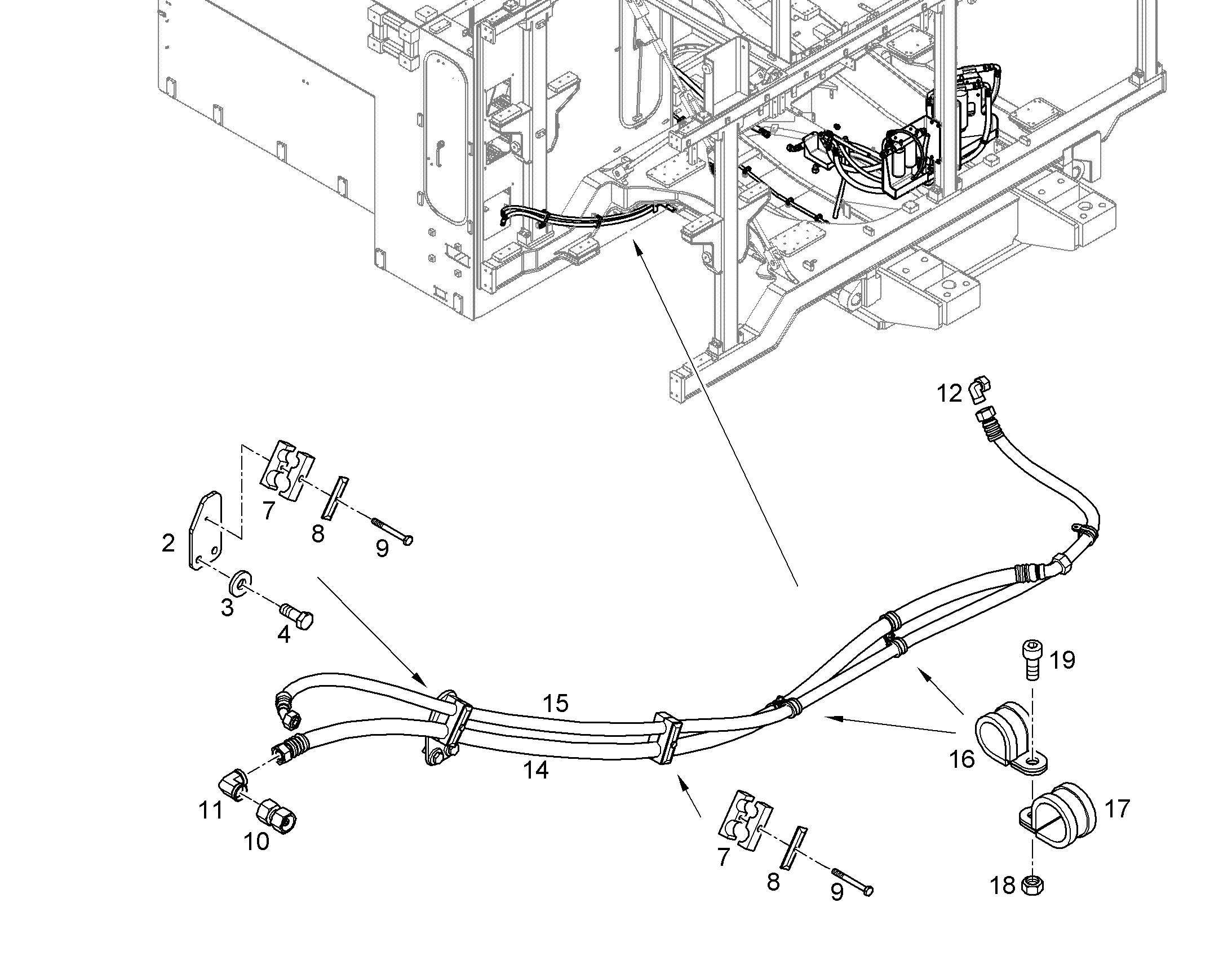 КЛЕММА ПОЛОВИННАЯ DIN 3015 Z 5 G 35 28 PA SW 10815858 LIEBHERR