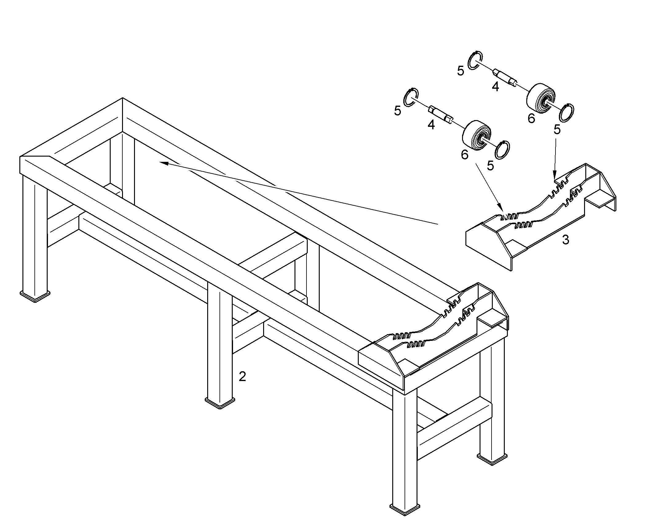 МЕТАЛЛОКОНСТРУКЦИЯ 11074747 LIEBHERR