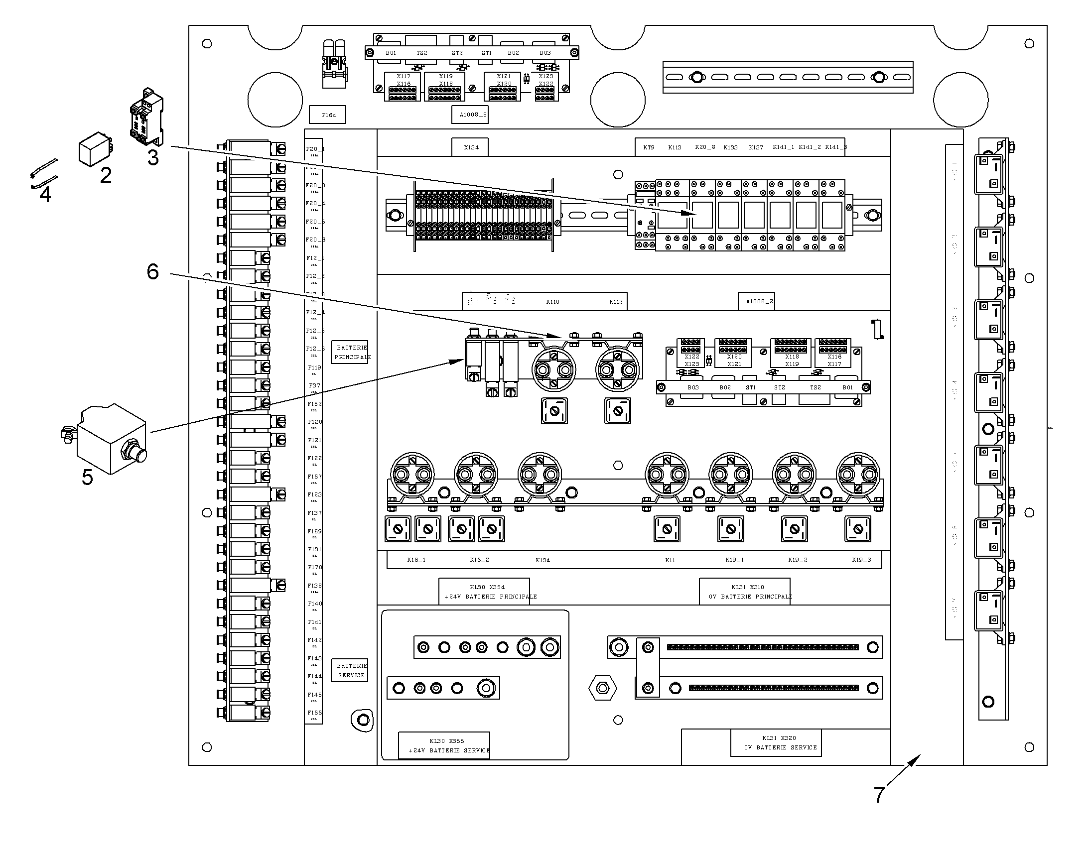 КОМПЛЕКТ КАБЕЛЕЙ 10836897 LIEBHERR