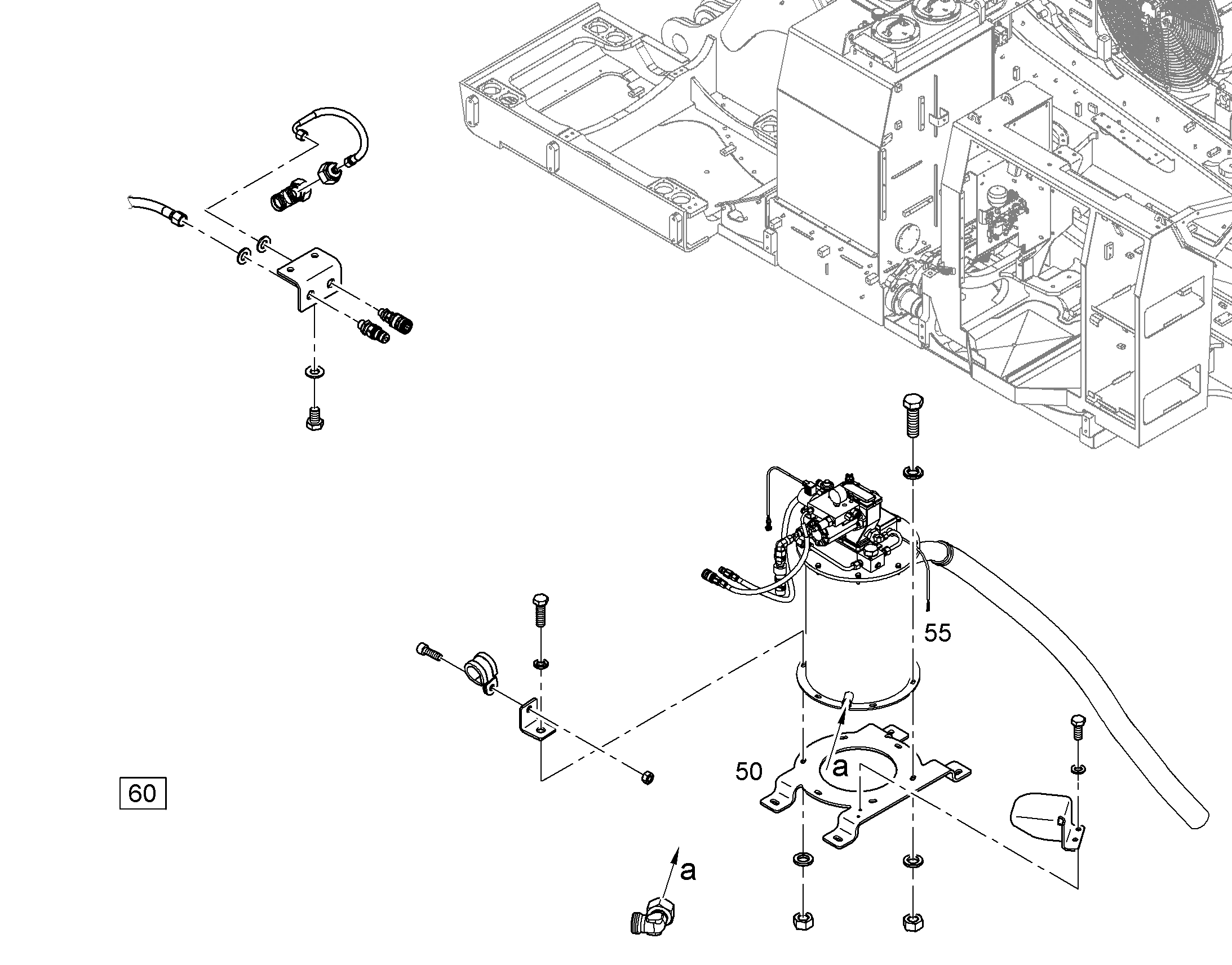 КОМПЛЕКТ ЧАСТЕЙ - LINCOLN 11473170 LIEBHERR