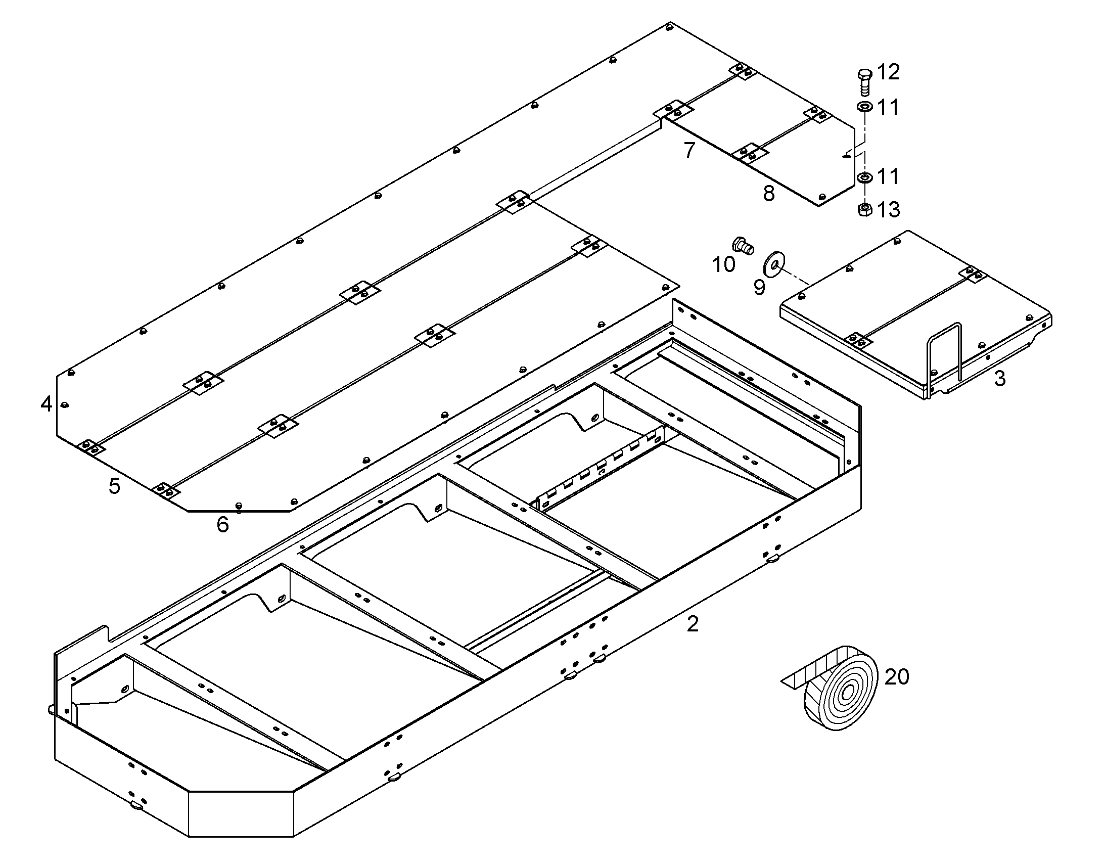 ОТКИДНАЯ КРЫШКА ЛЮКА 11468981 LIEBHERR
