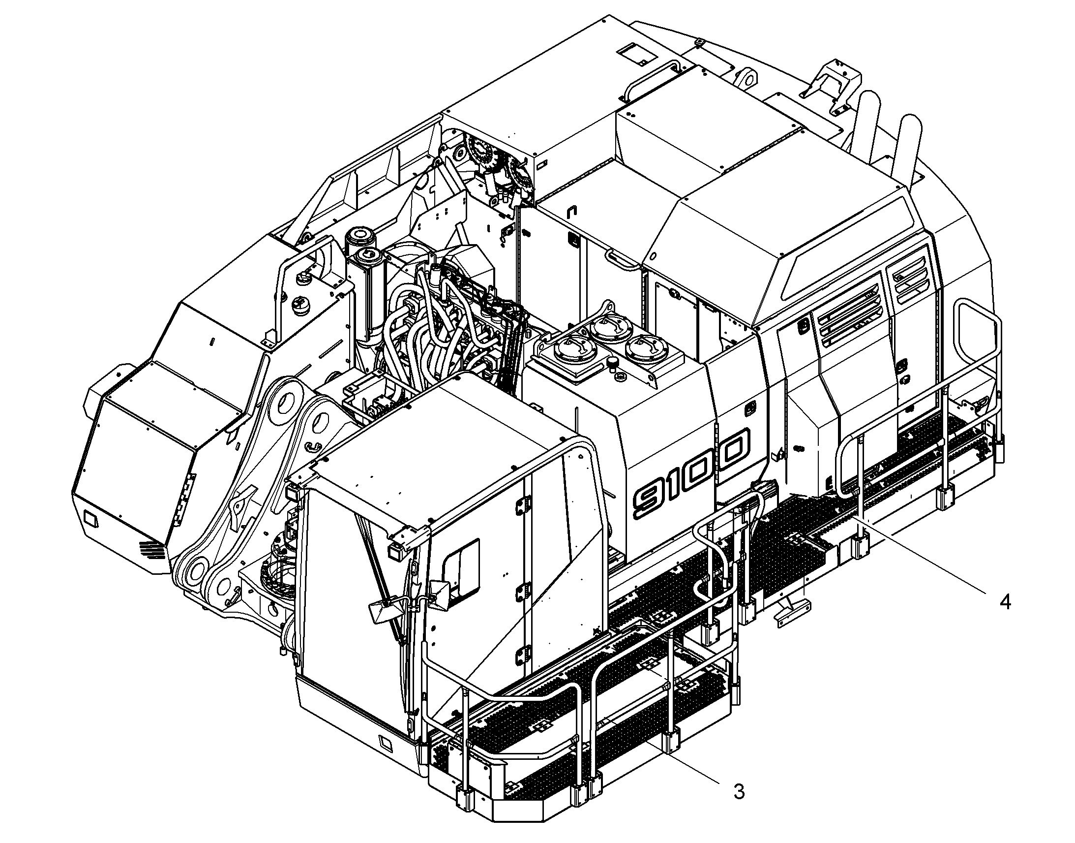 МОСТИК СЛЕВА 11473543 LIEBHERR