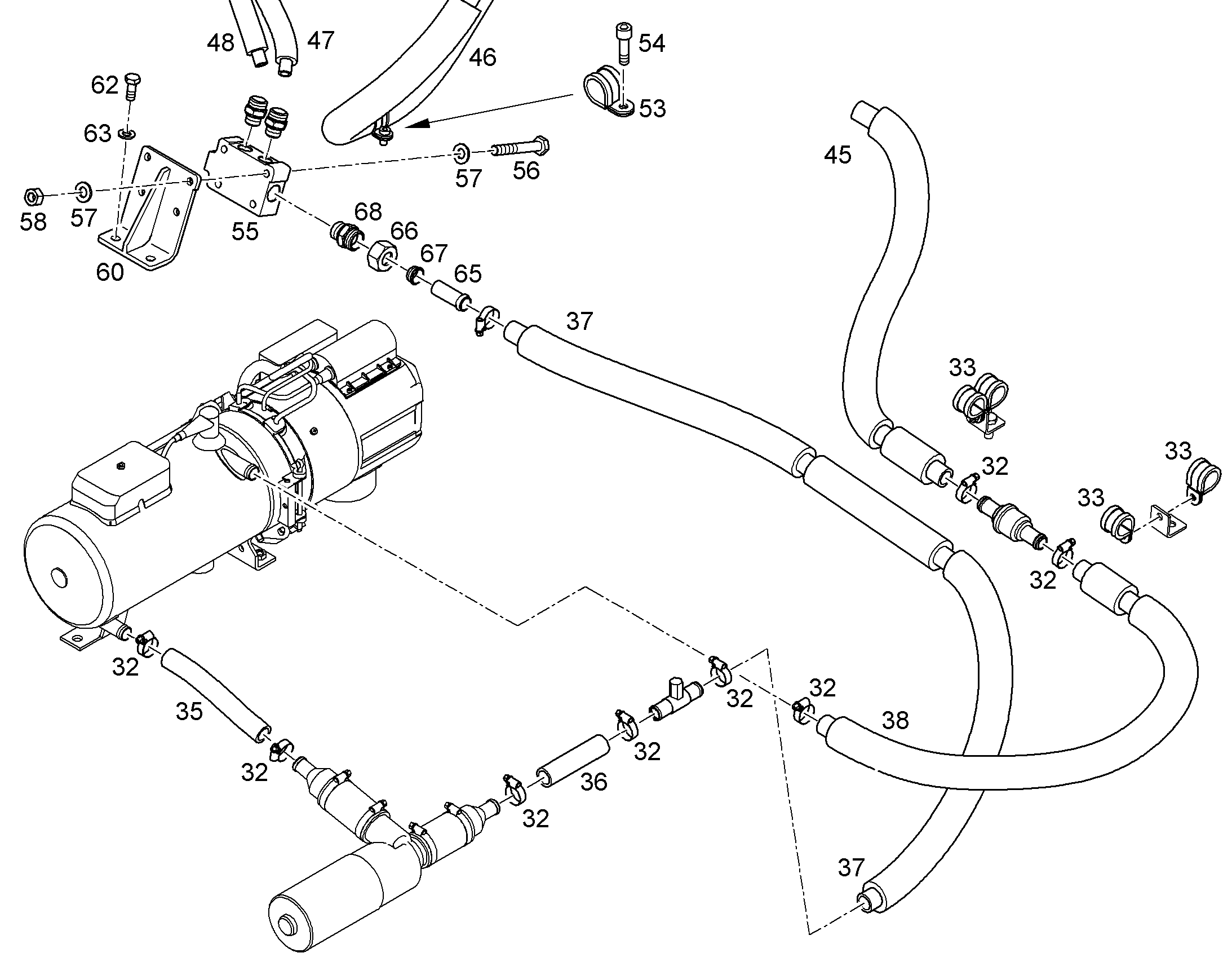 КОНСОЛЬ 11468906 LIEBHERR