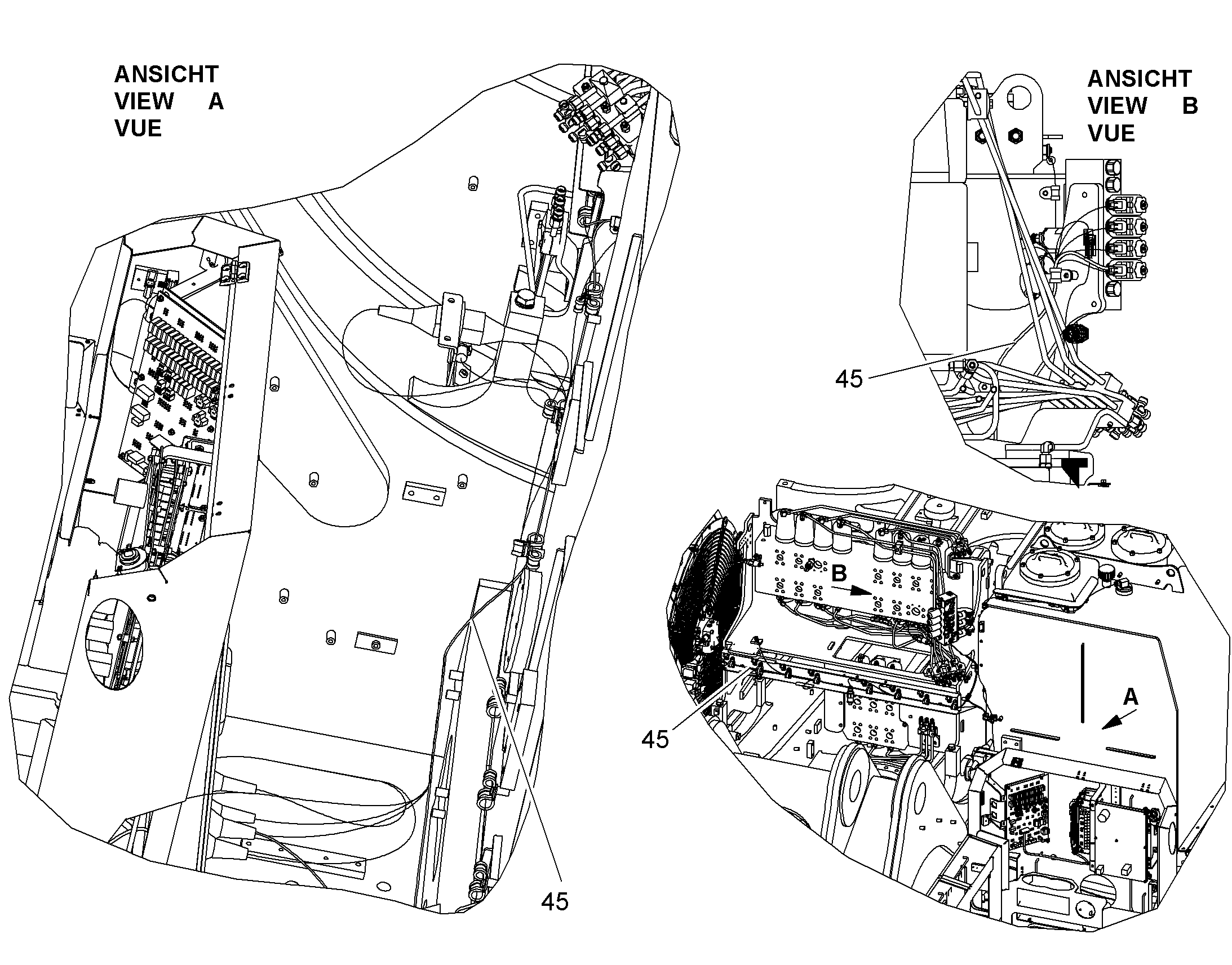 КОМПЛЕКТ ПРОВОДОВ СМАЗКА Y200 11467742 LIEBHERR