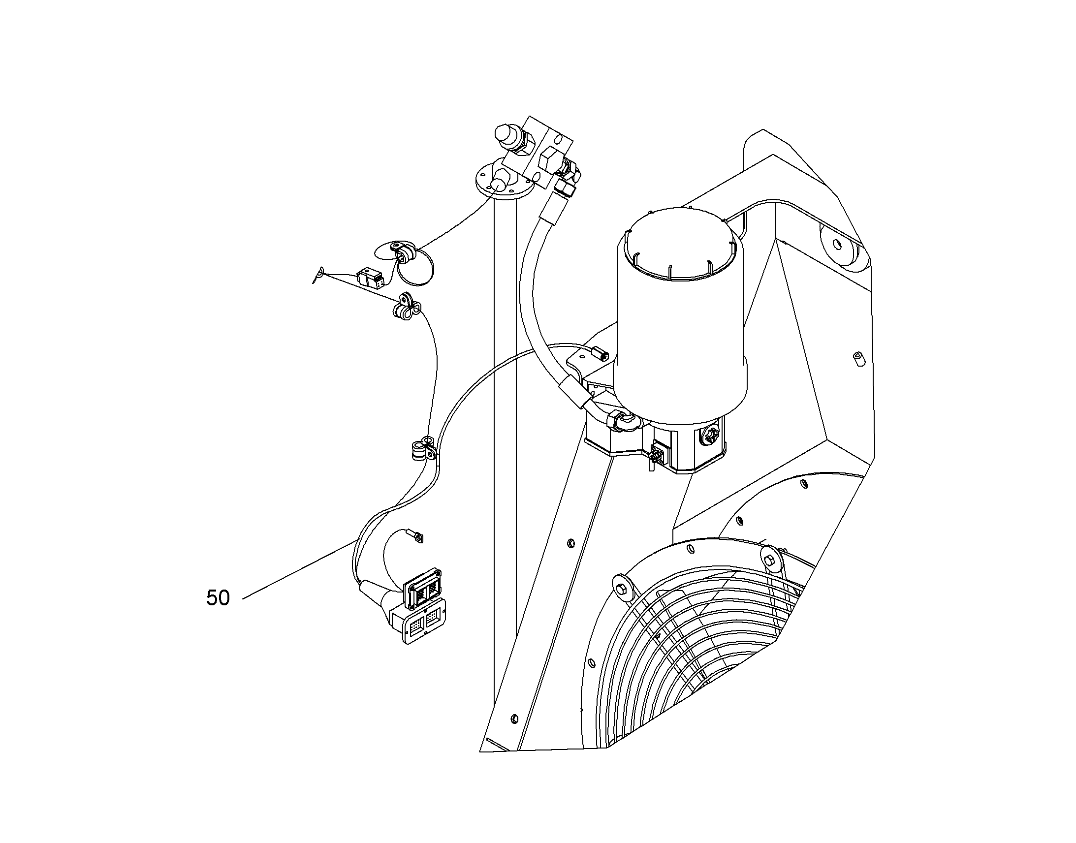 КОМПЛЕКТ ПРОВОДОВ СМАЗКА 2 KIT 11466833 LIEBHERR
