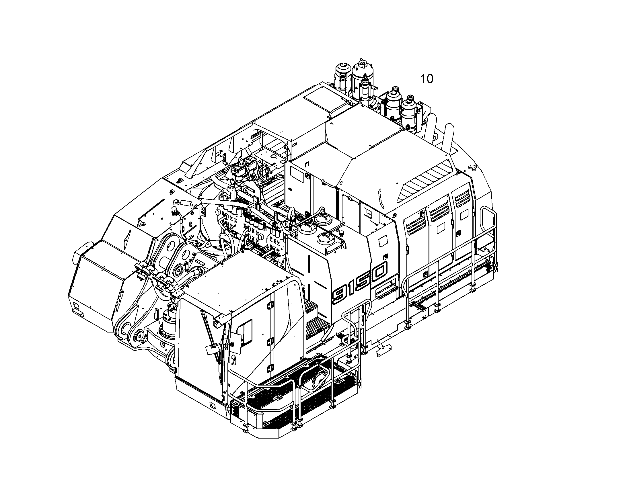 ПОЖАРНАЯ СИСТЕМА.ПЕНА+ПОРОШОК 9150 11077559 LIEBHERR