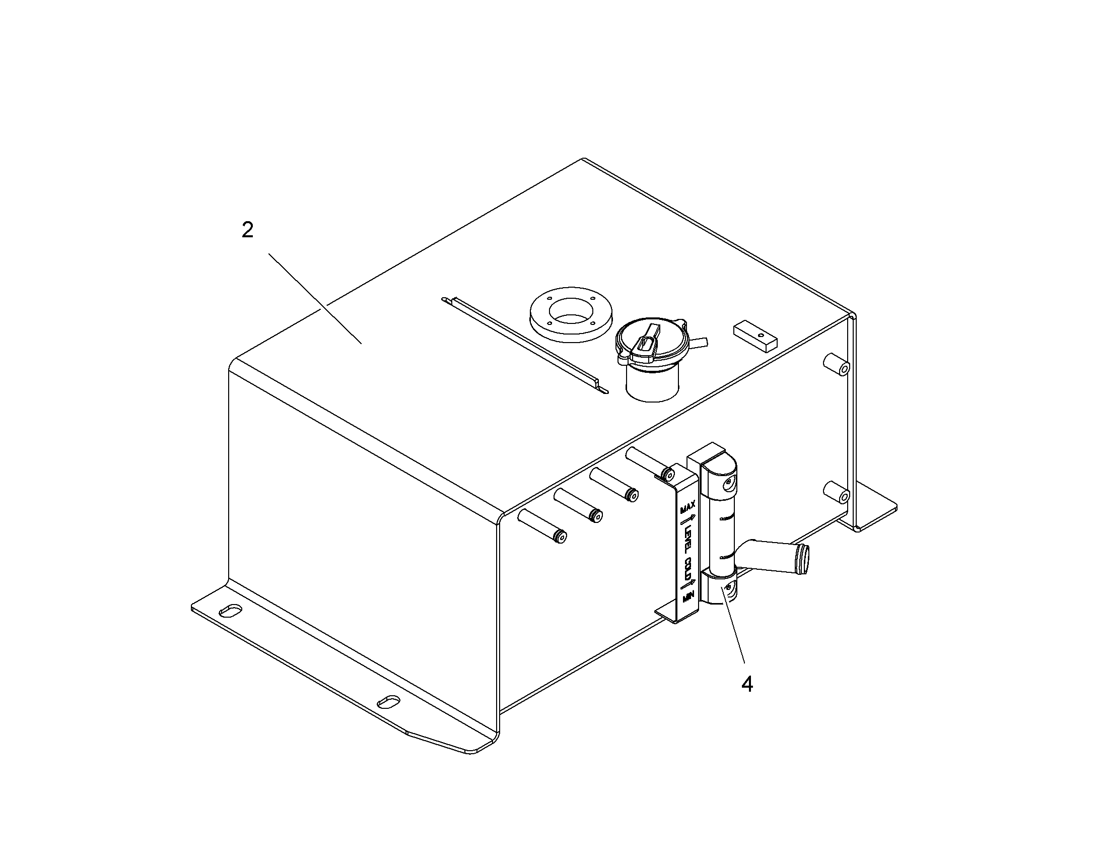БАК КОМПЕНСАЦИОННЫЙ 11475927 LIEBHERR