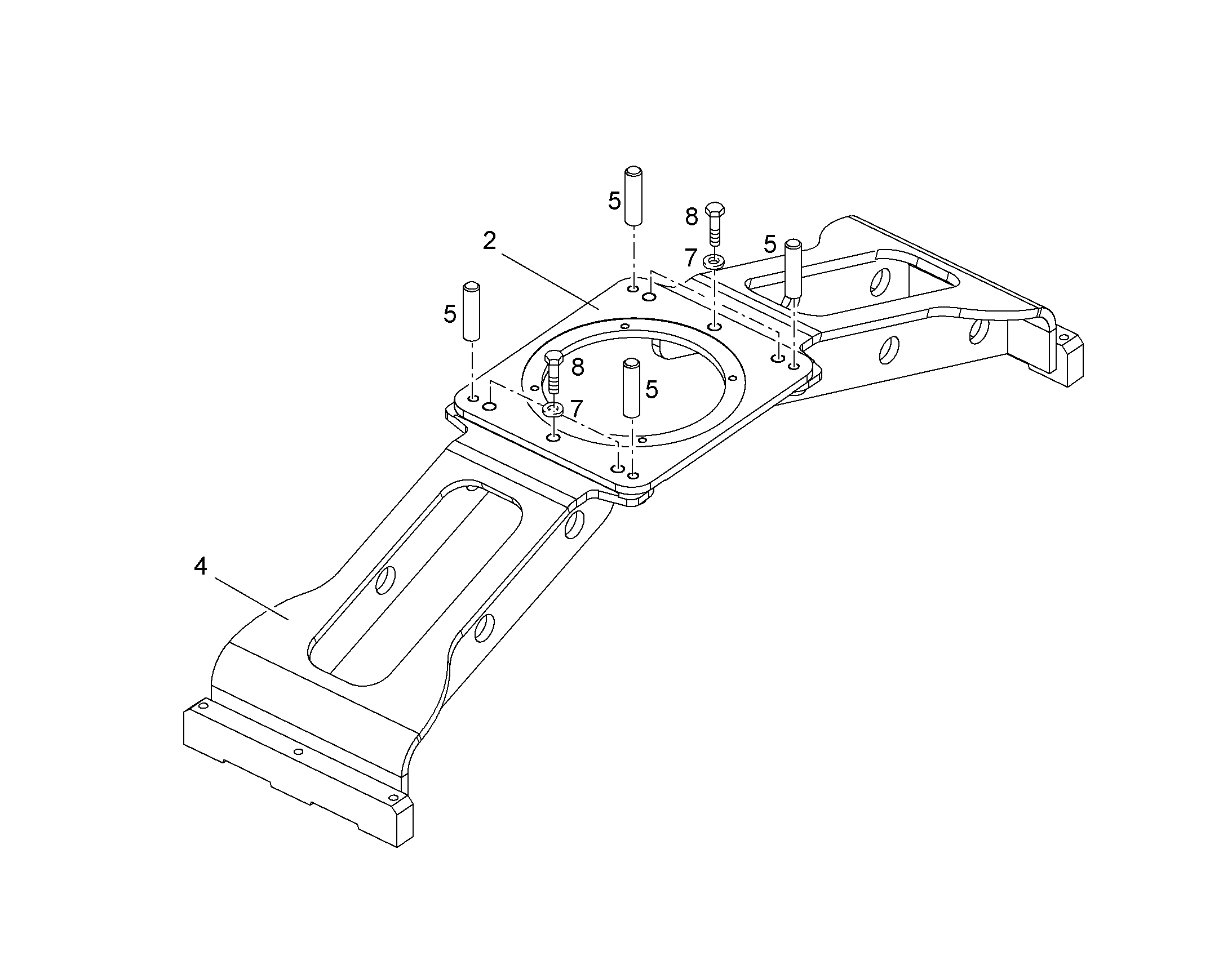ШТИФТ РАСПОРНЫЙ 20X66X70 10824892 LIEBHERR