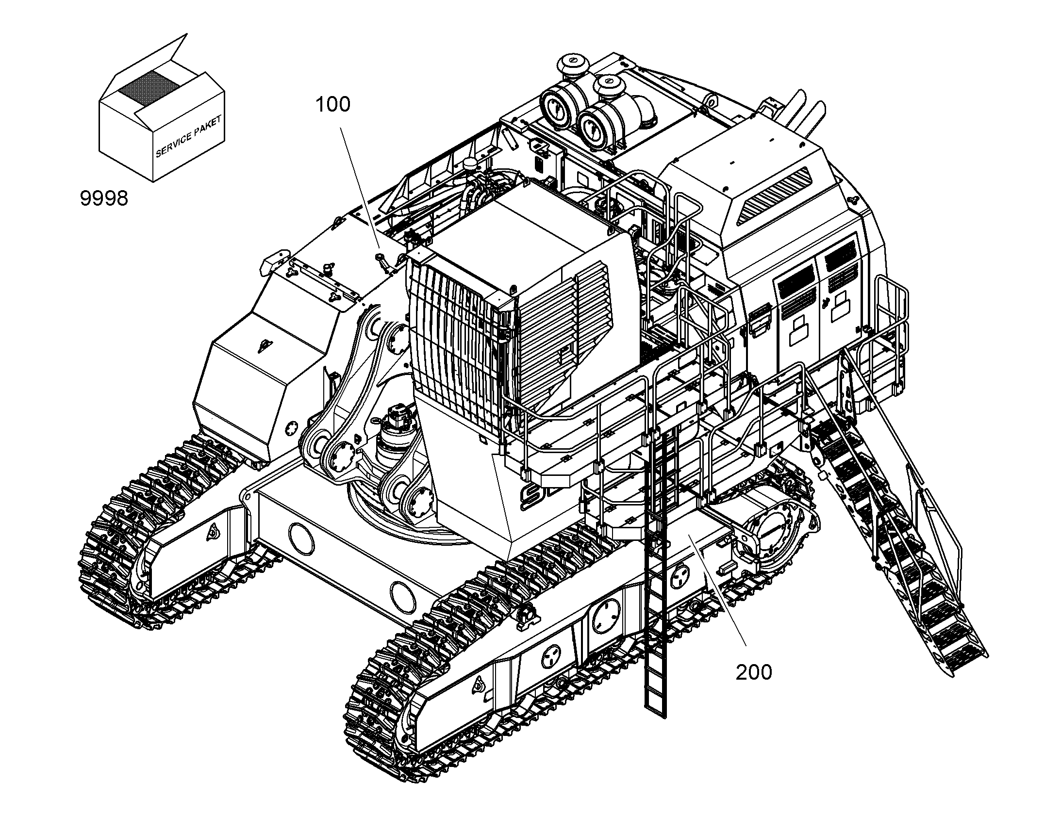 ШАССИ, КОМПЛЕКТ 11856949 LIEBHERR