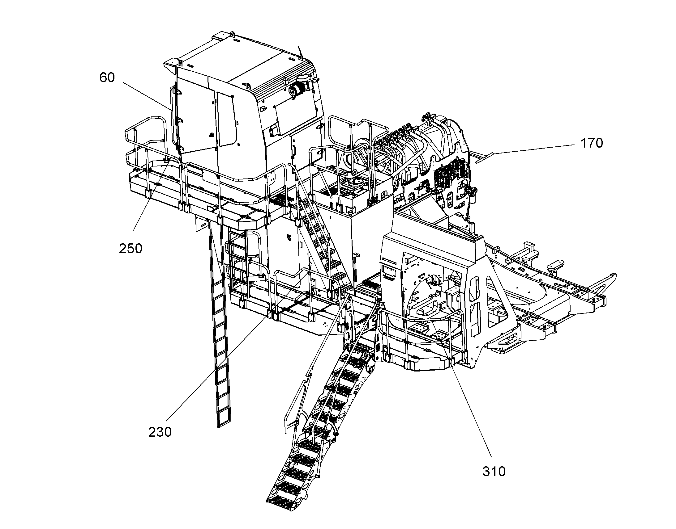 RAILING PUMP BOX 11074292 LIEBHERR
