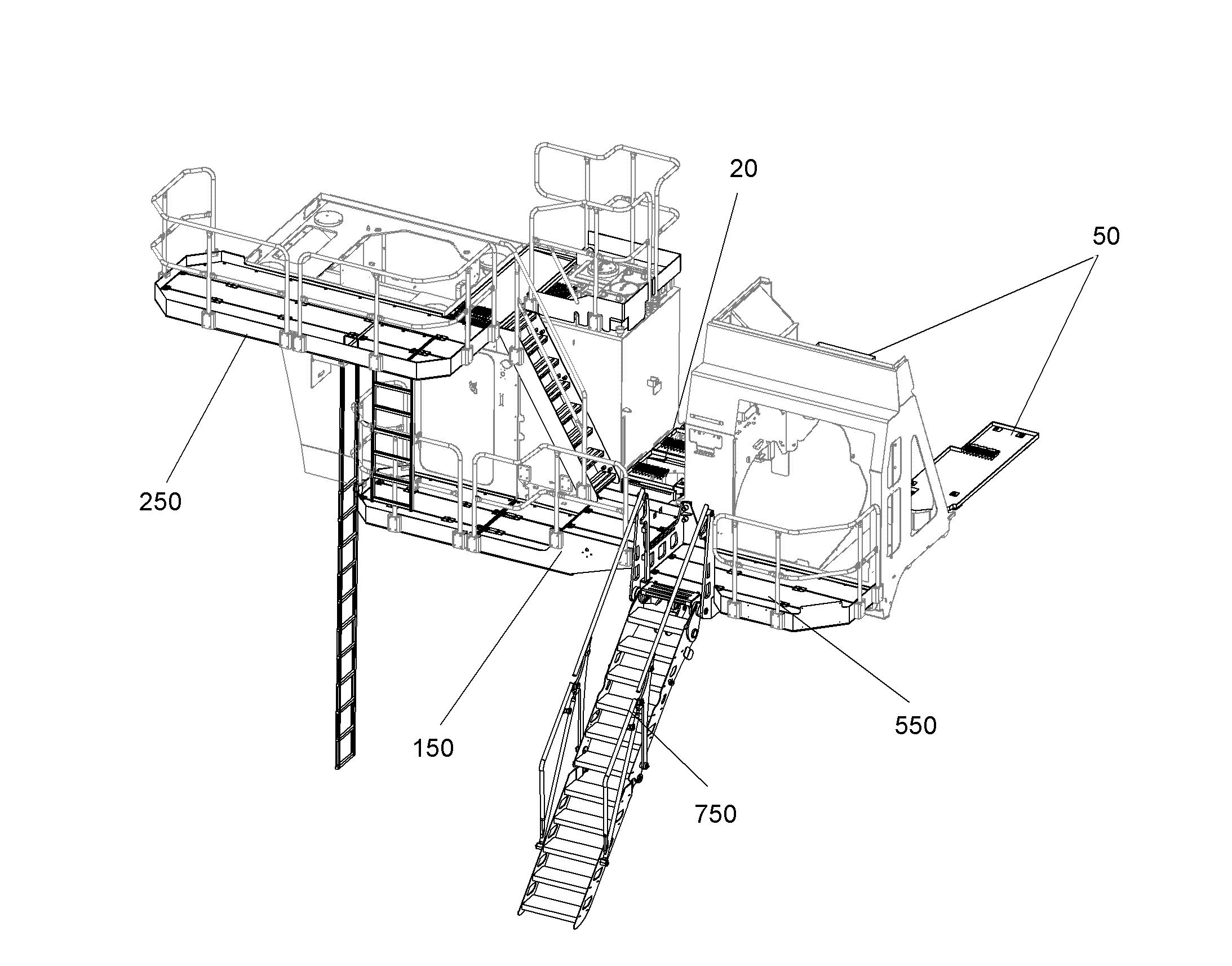 ПРОХОДНАЯ ПЛОЩАДКА ПОВОРОТНОЙ 11467615 LIEBHERR
