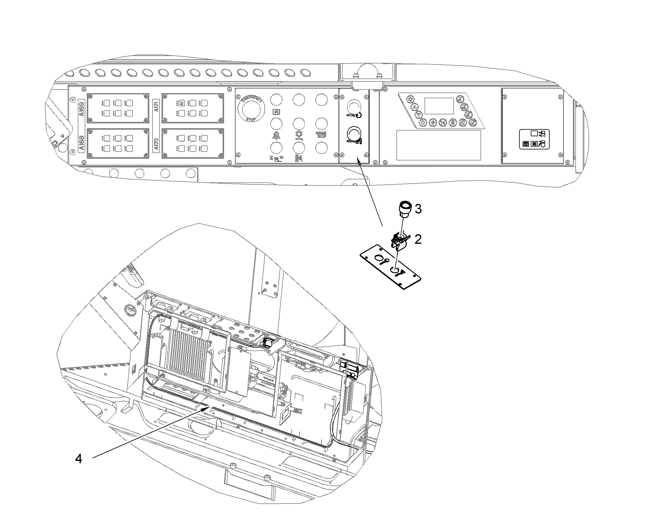 КОМПЛЕКТ КАБЕЛЕЙ 11475594 LIEBHERR