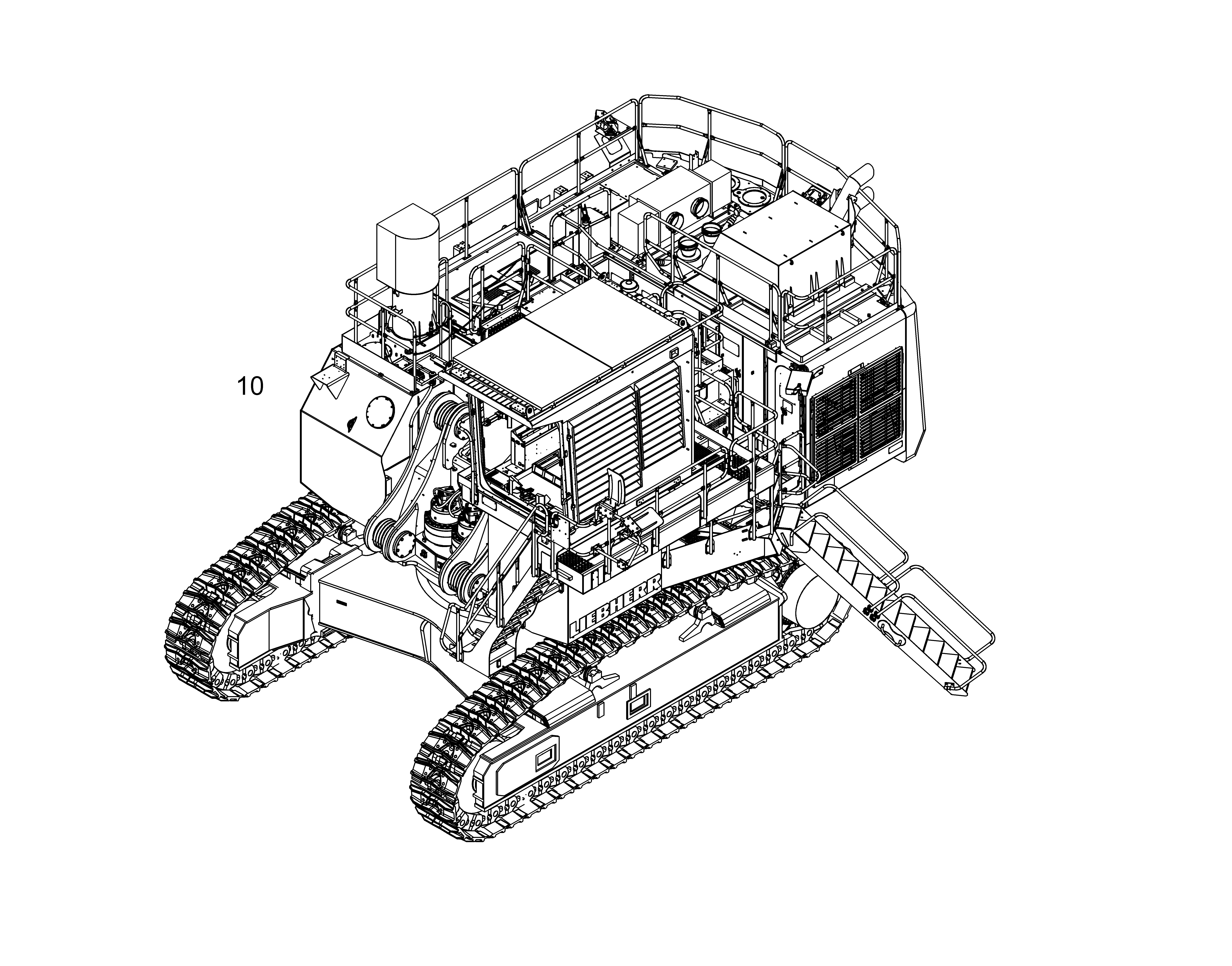 ОСНОВНОЕ УСТРОЙСТВО R-9250 11476673 LIEBHERR