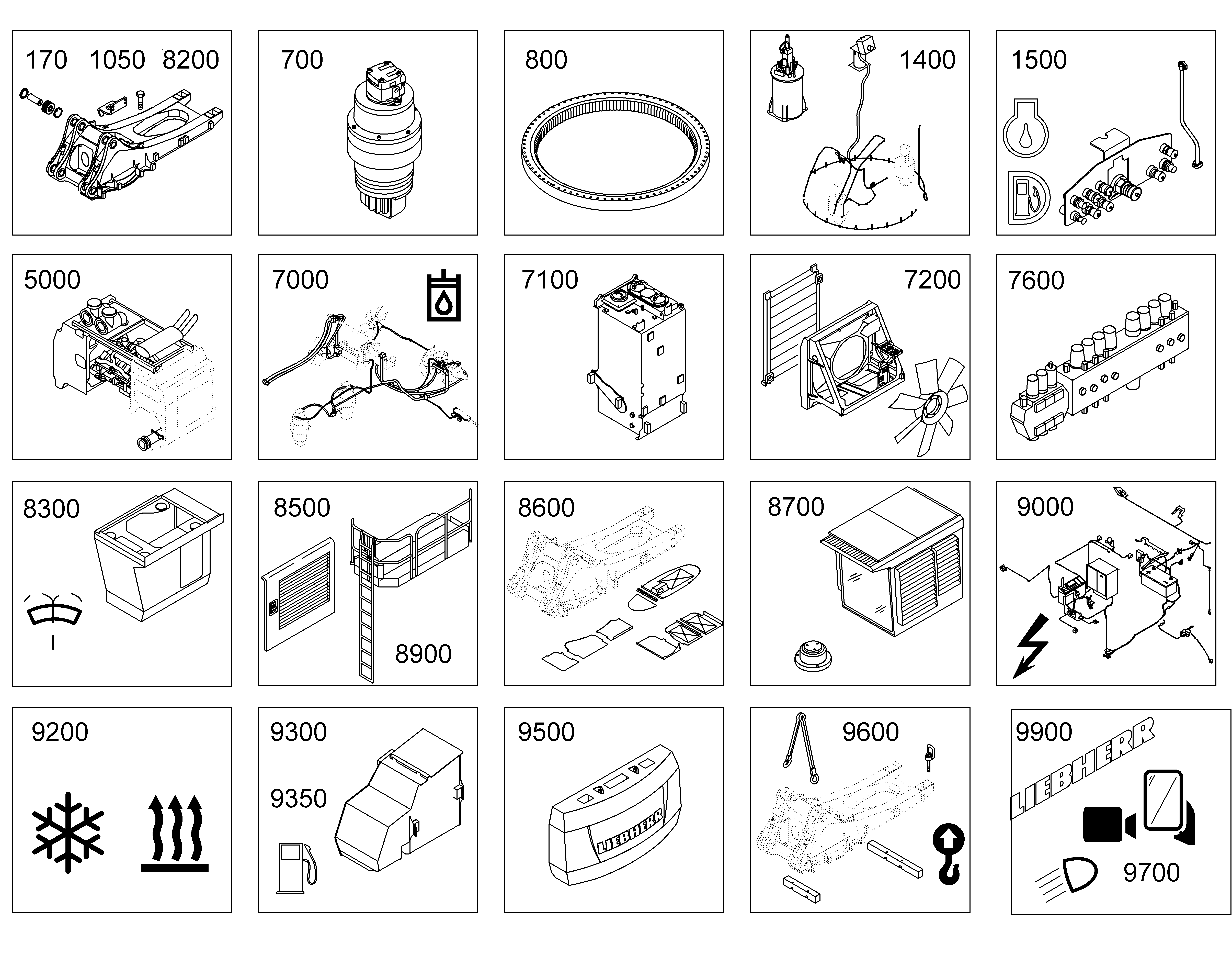 МОСТКИ 10837967 LIEBHERR