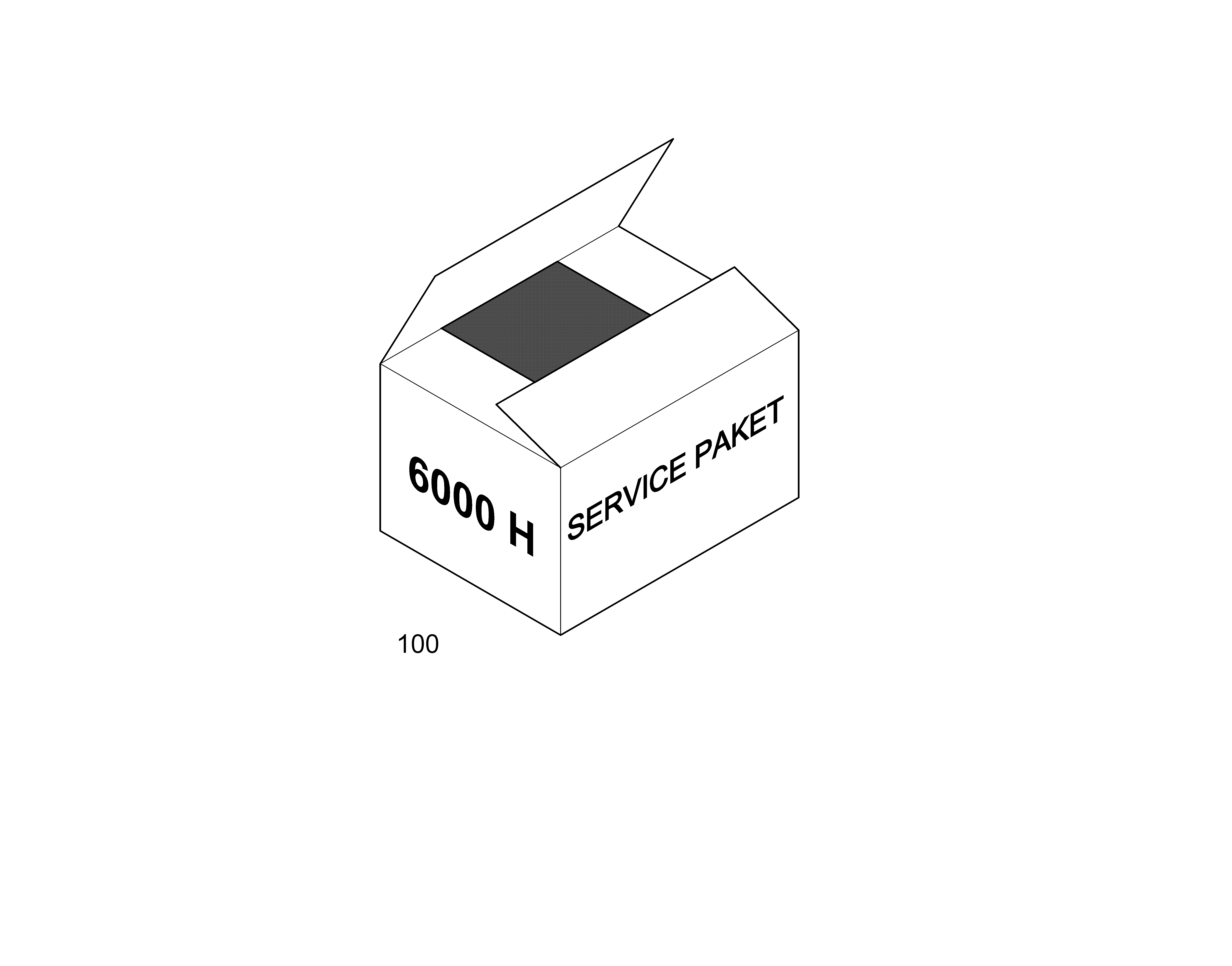 SERVICE KIT EXCAVATOR FOR 6000h 12715643 LIEBHERR