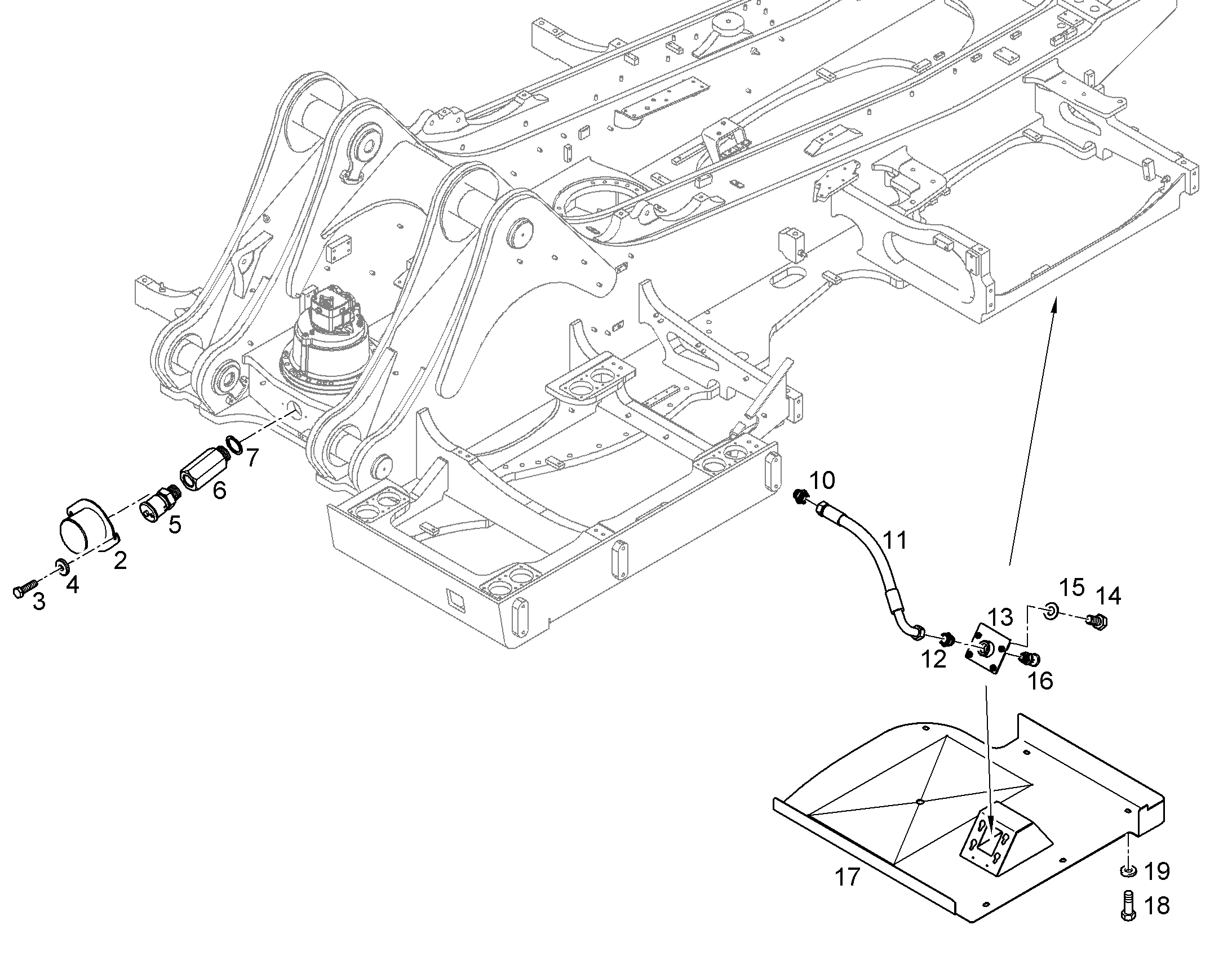КРЫШКА 11467940 LIEBHERR