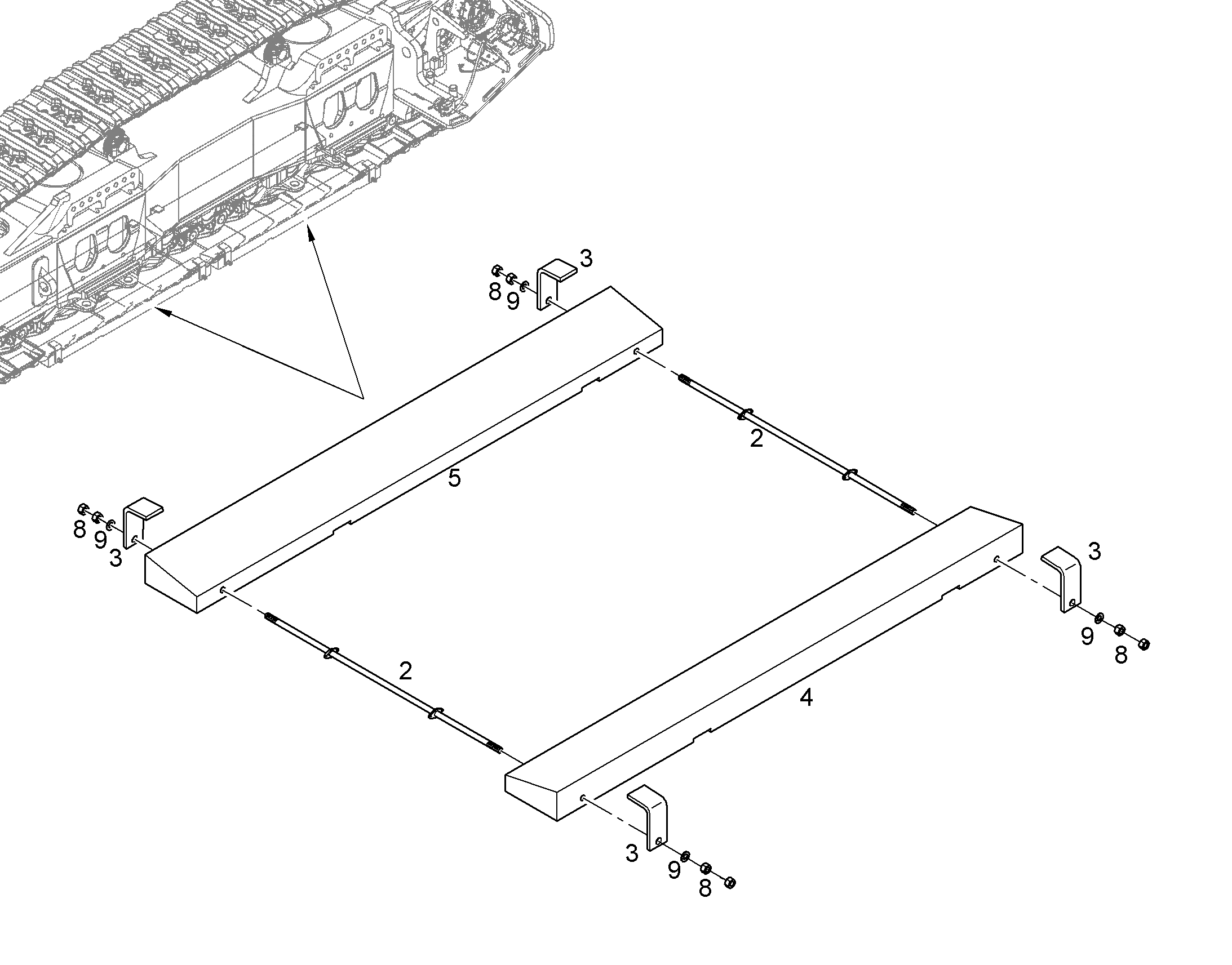 ПОПЕРЕЧИНА 11079503 LIEBHERR