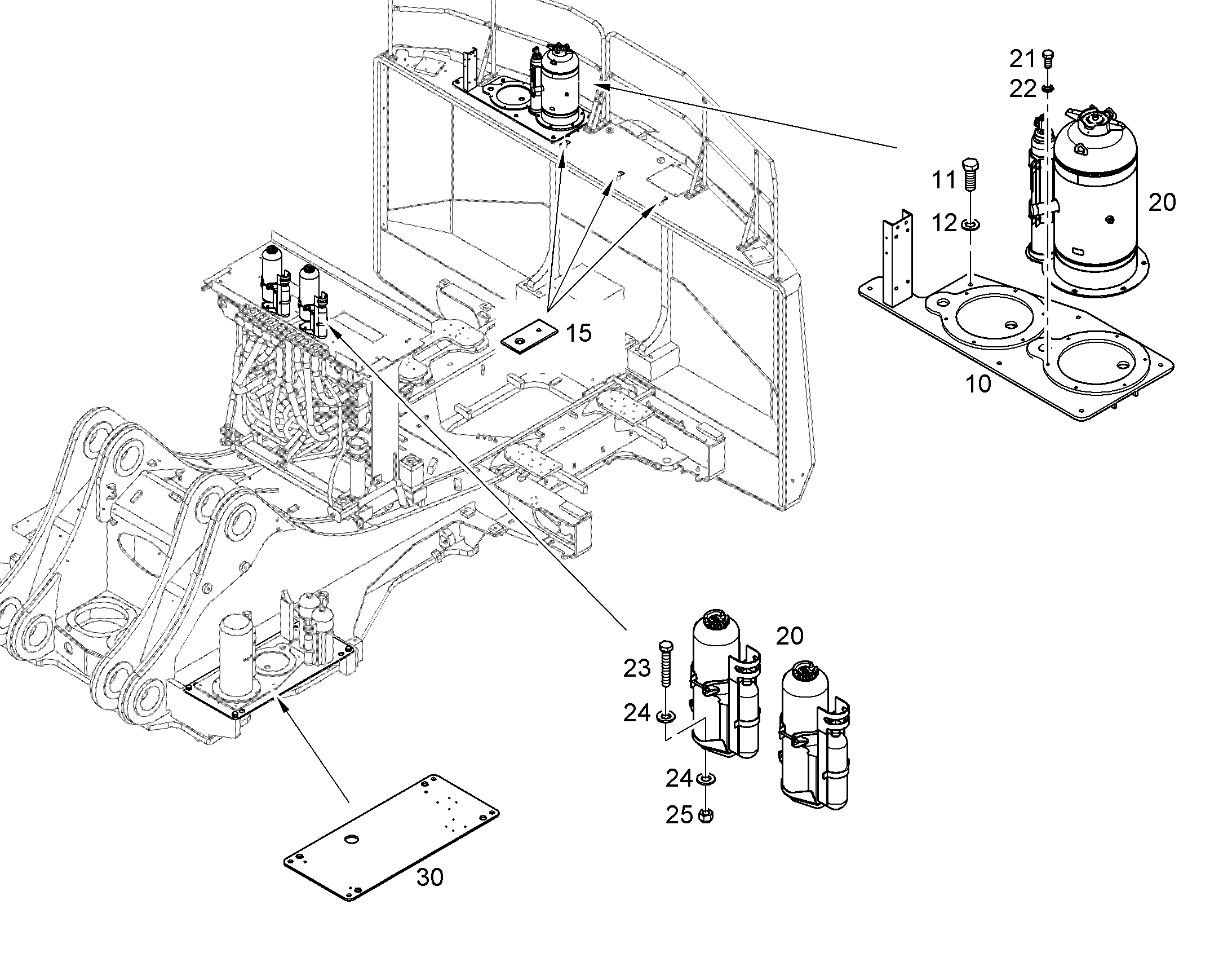 ОГНЕТУШИТЕЛЬ 11482689 LIEBHERR