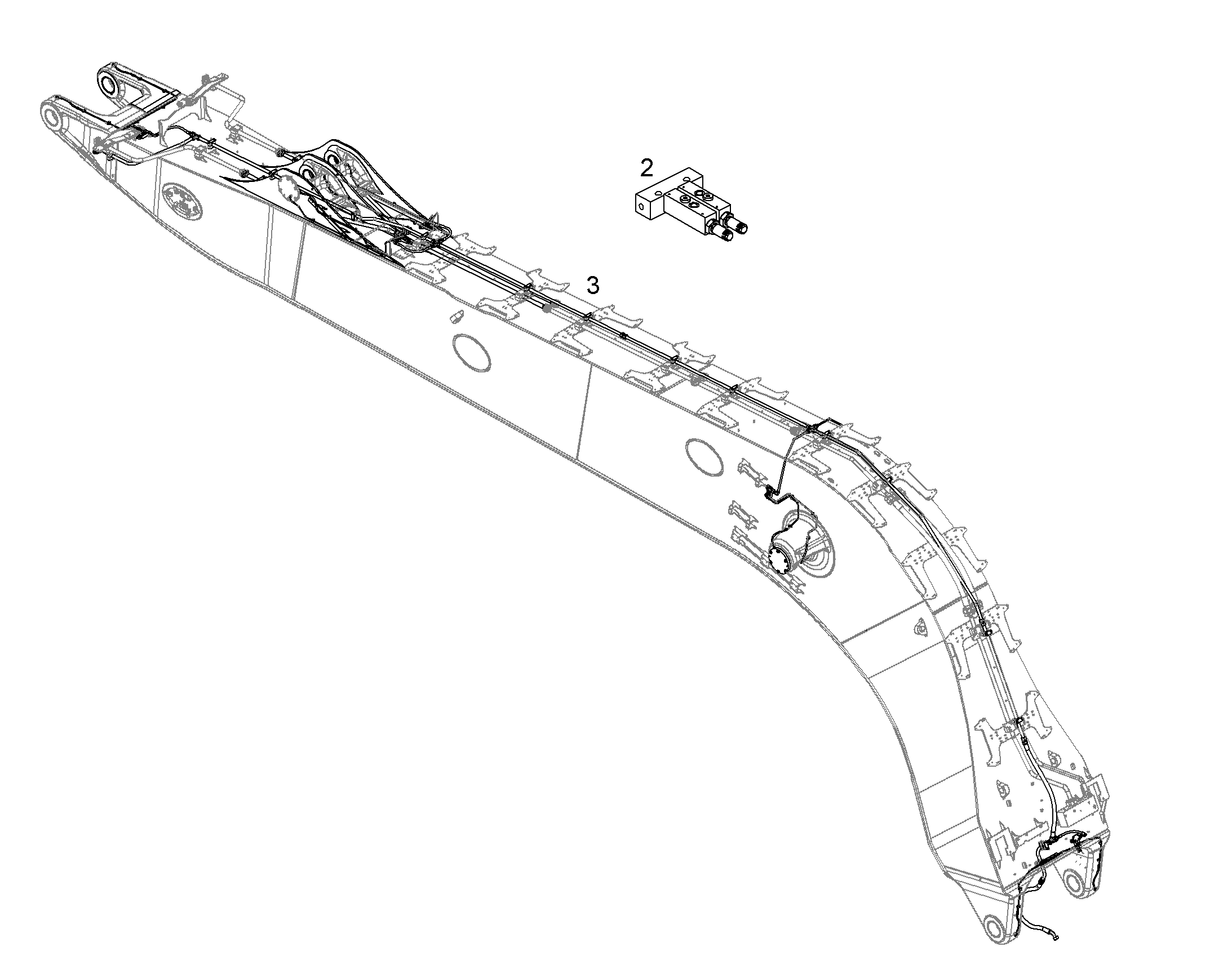 СТОПОРНАЯ ТЯГА TELEFLEX 11478459 LIEBHERR