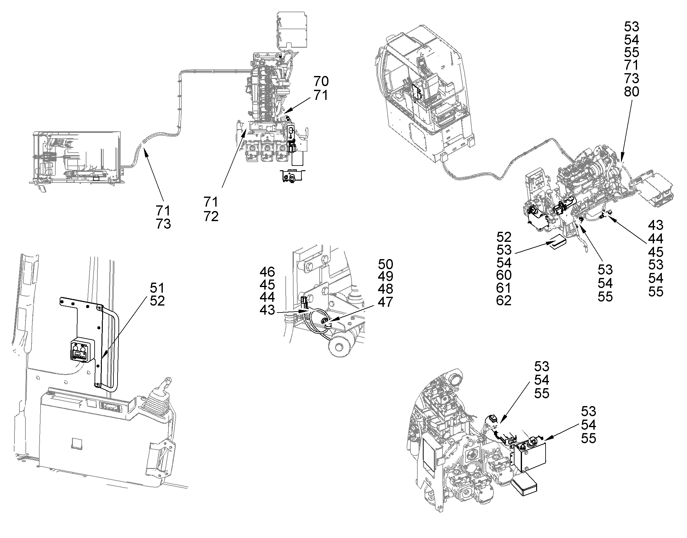 КОРПУС СТЕРЖНЯ DTP 2-POL 25A 1500V 6205168 LIEBHERR