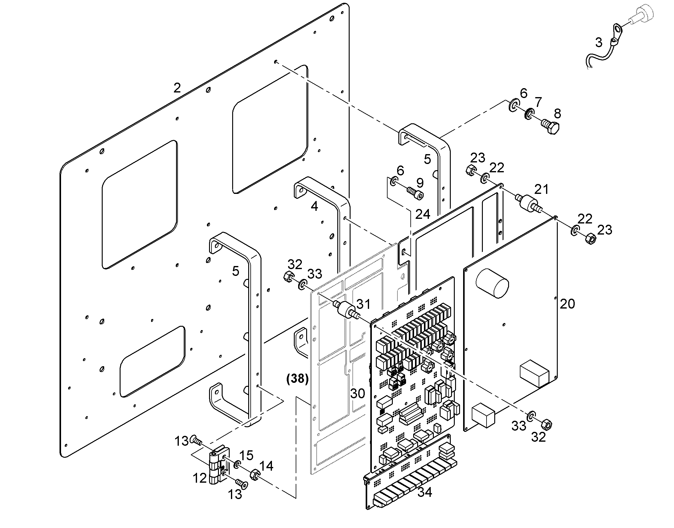 ПЛАНКА ОПОРНАЯ 11466124 LIEBHERR