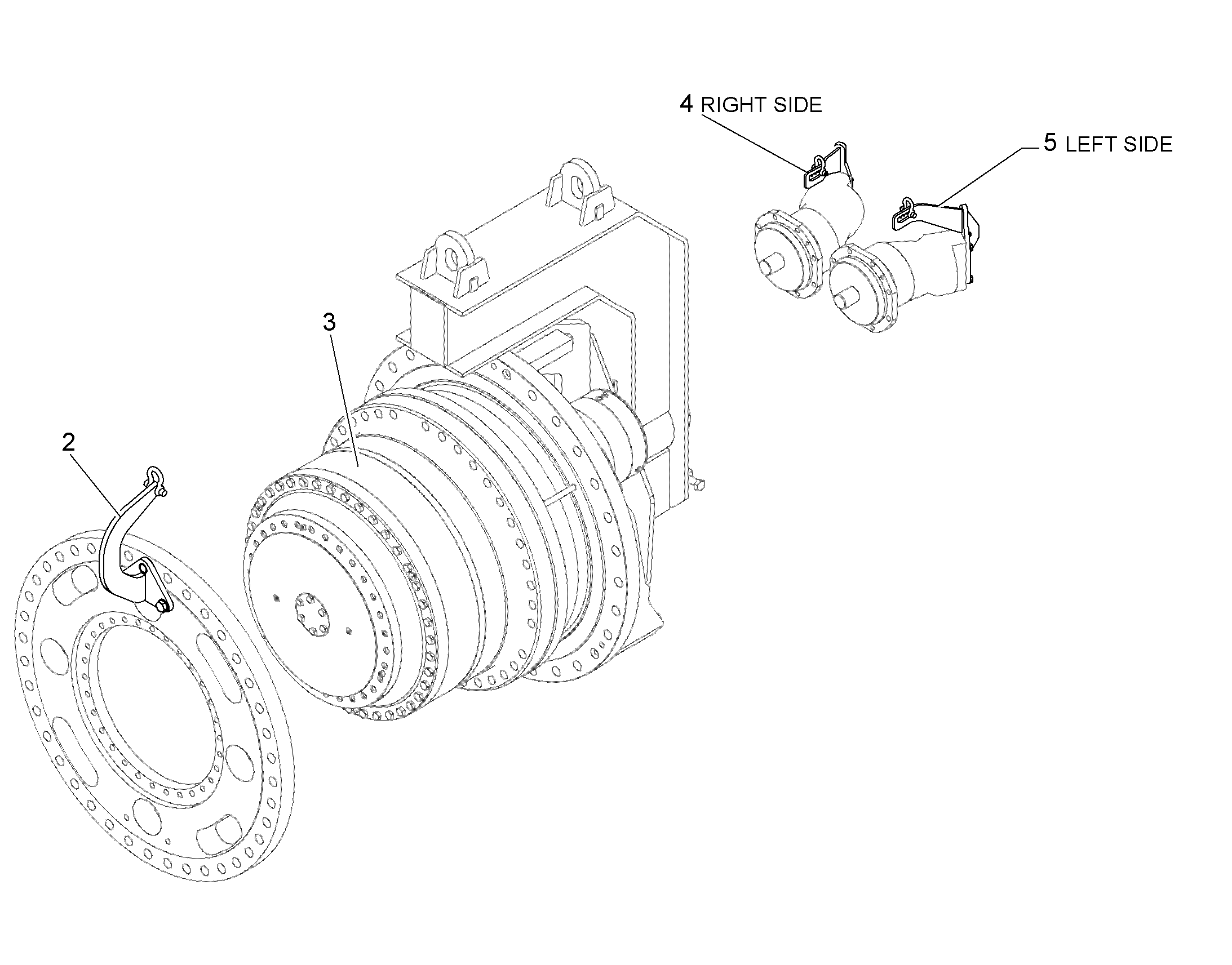 ПОДЪЕМНЫЙ ИНСТРУМЕНТ CENT. COVER R996 11475471 LIEBHERR