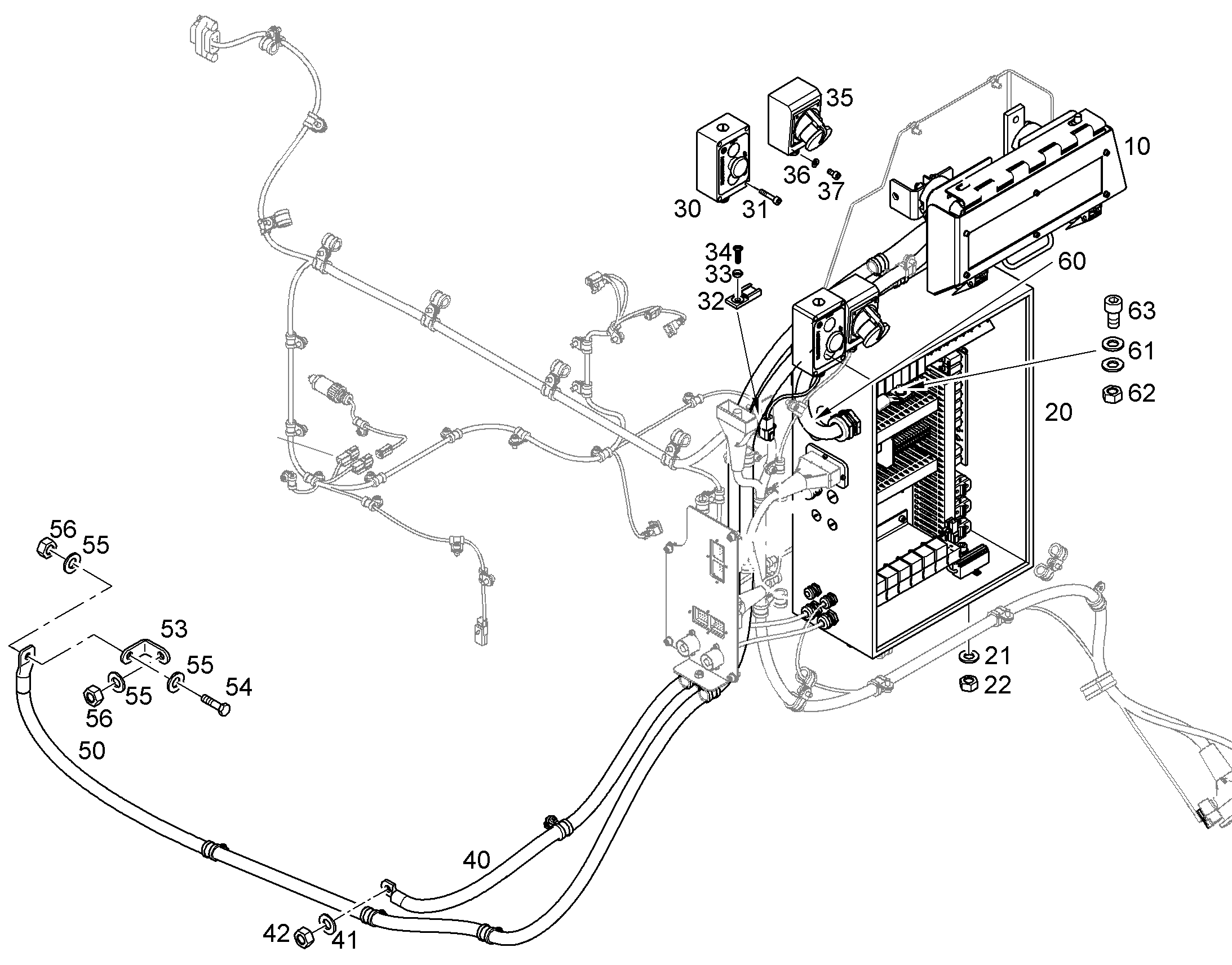 ОТКЛЮЧАТЕЛЬ БАТАРЕИ 10828244 LIEBHERR