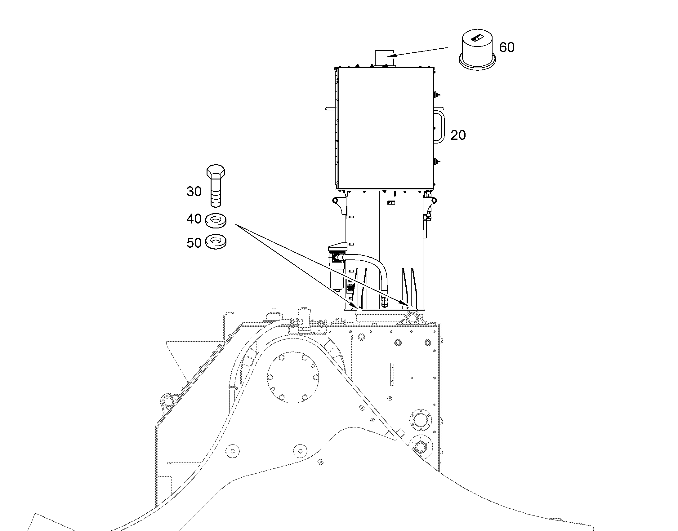 КОНТЕЙНЕР 200L 11161296 LIEBHERR