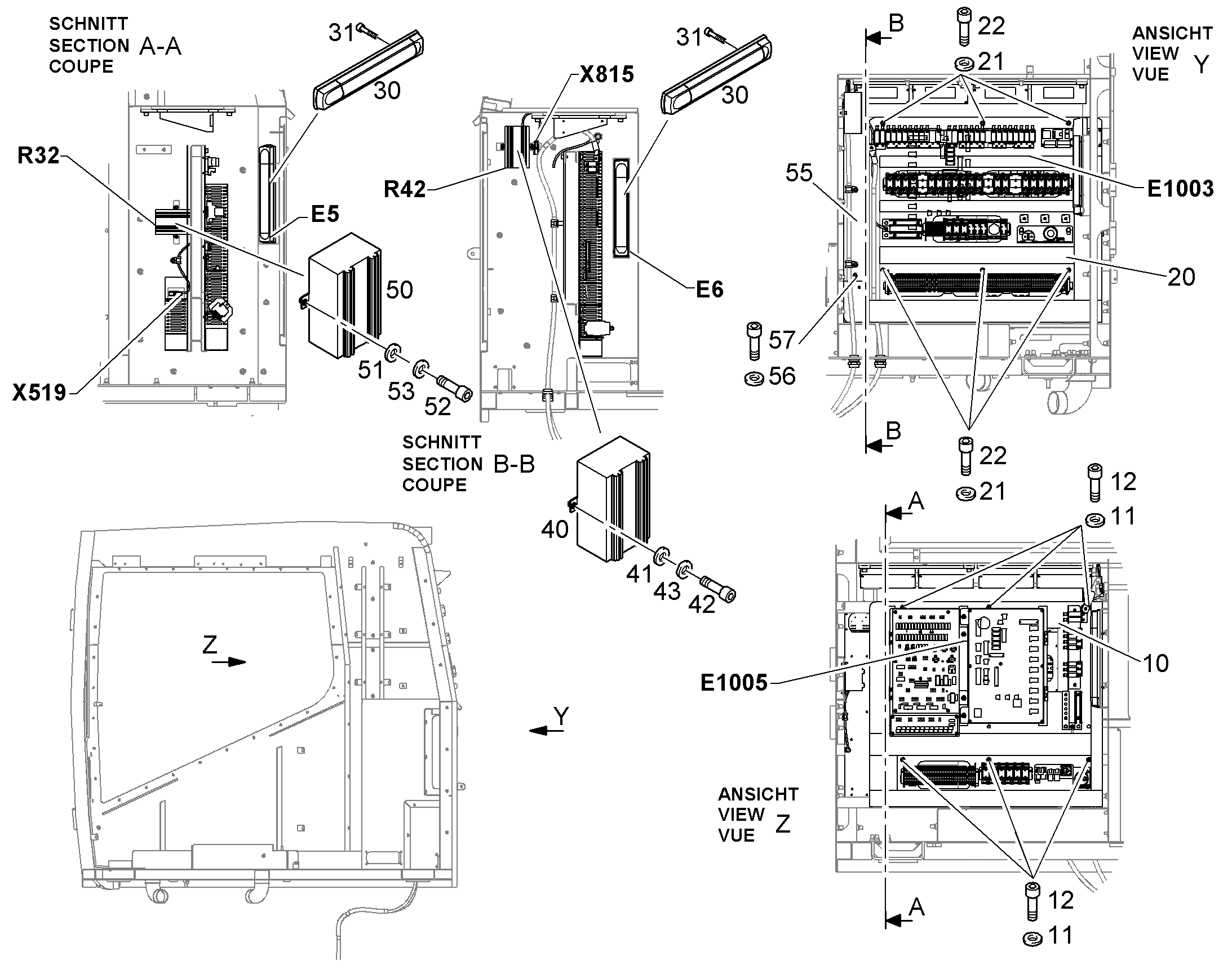 ПЛАТЫ В СБОРЕ 11078749 LIEBHERR