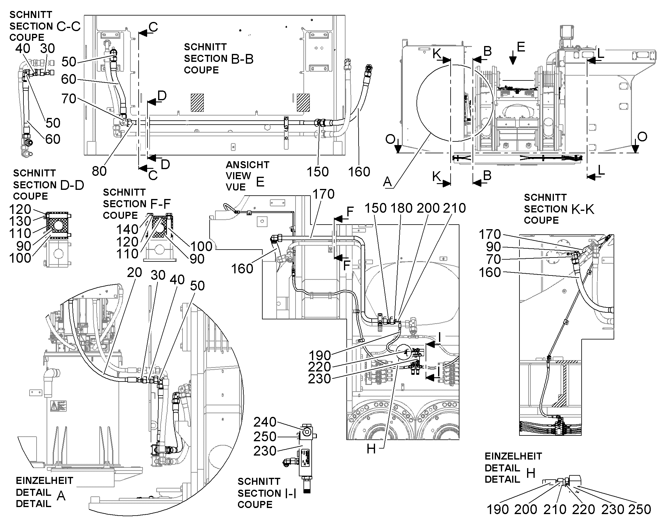 МАСЛОПРОВОД 30X4 11003497 LIEBHERR
