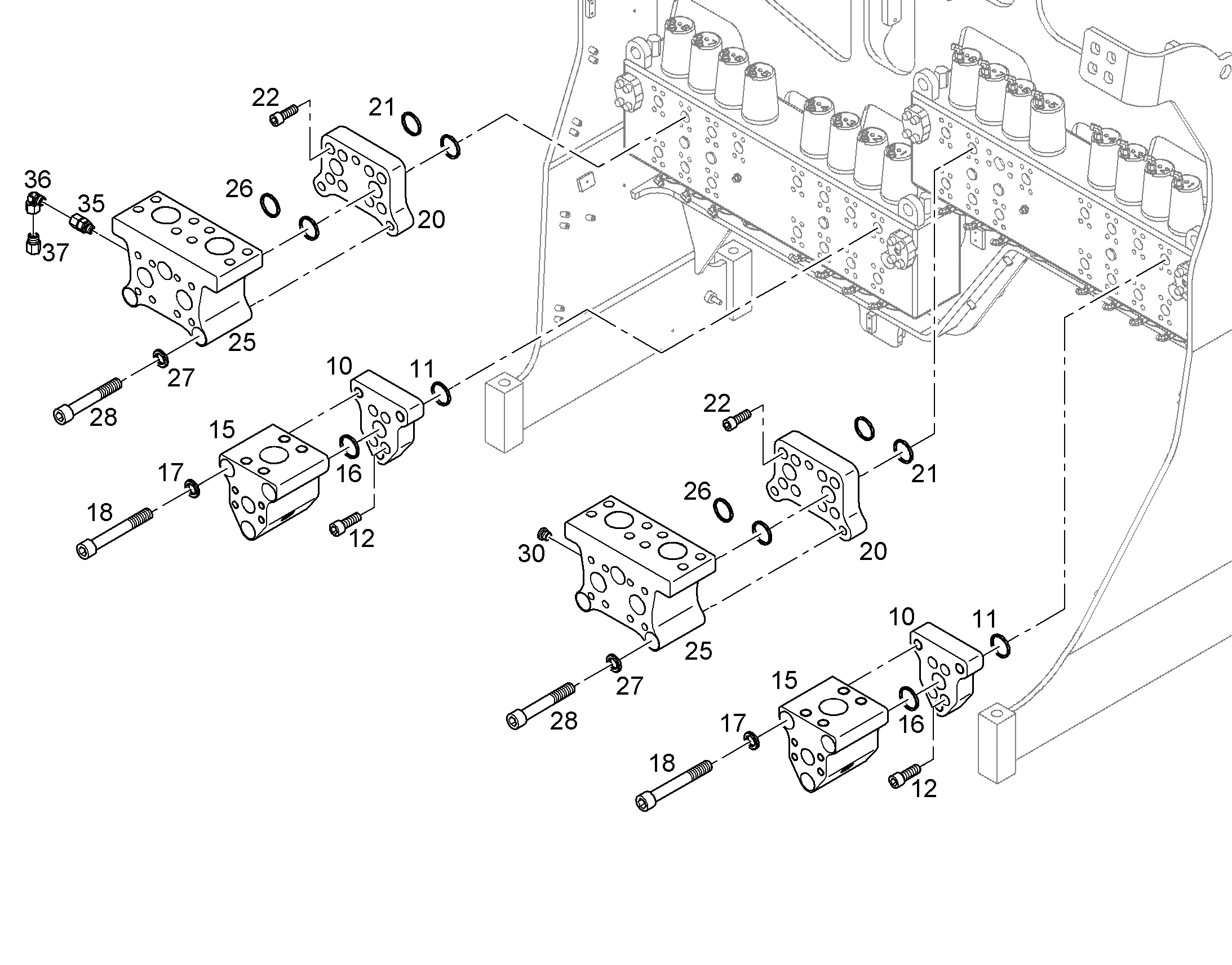 СОЕДИНЕНИЕ РЕЗЬБОВОЕ EGE 10S M16X1,5 ED 7367755 LIEBHERR