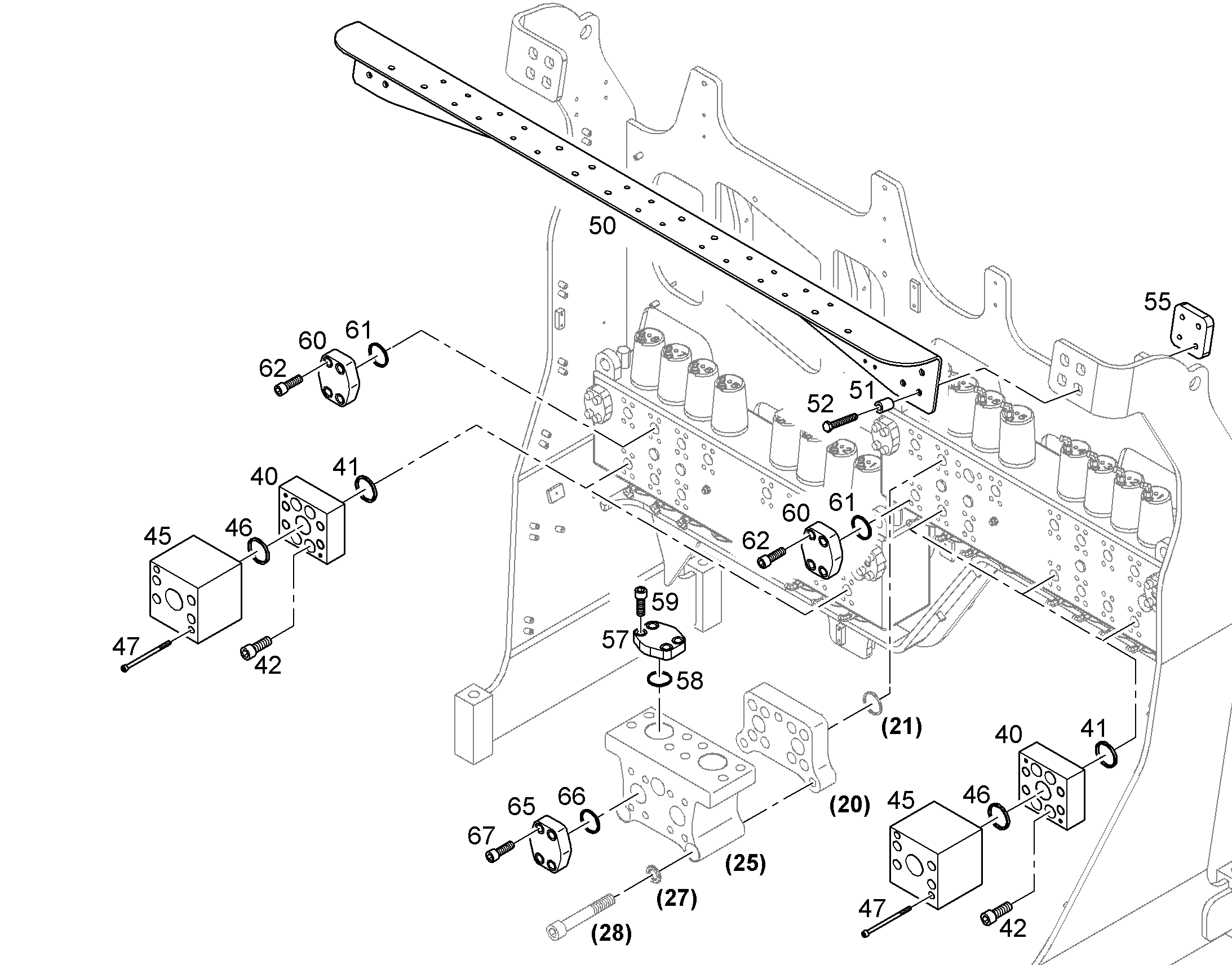 ФЛАНЕЦ ГЛУХОЙ SAE 2' CODE 62 11481587 LIEBHERR