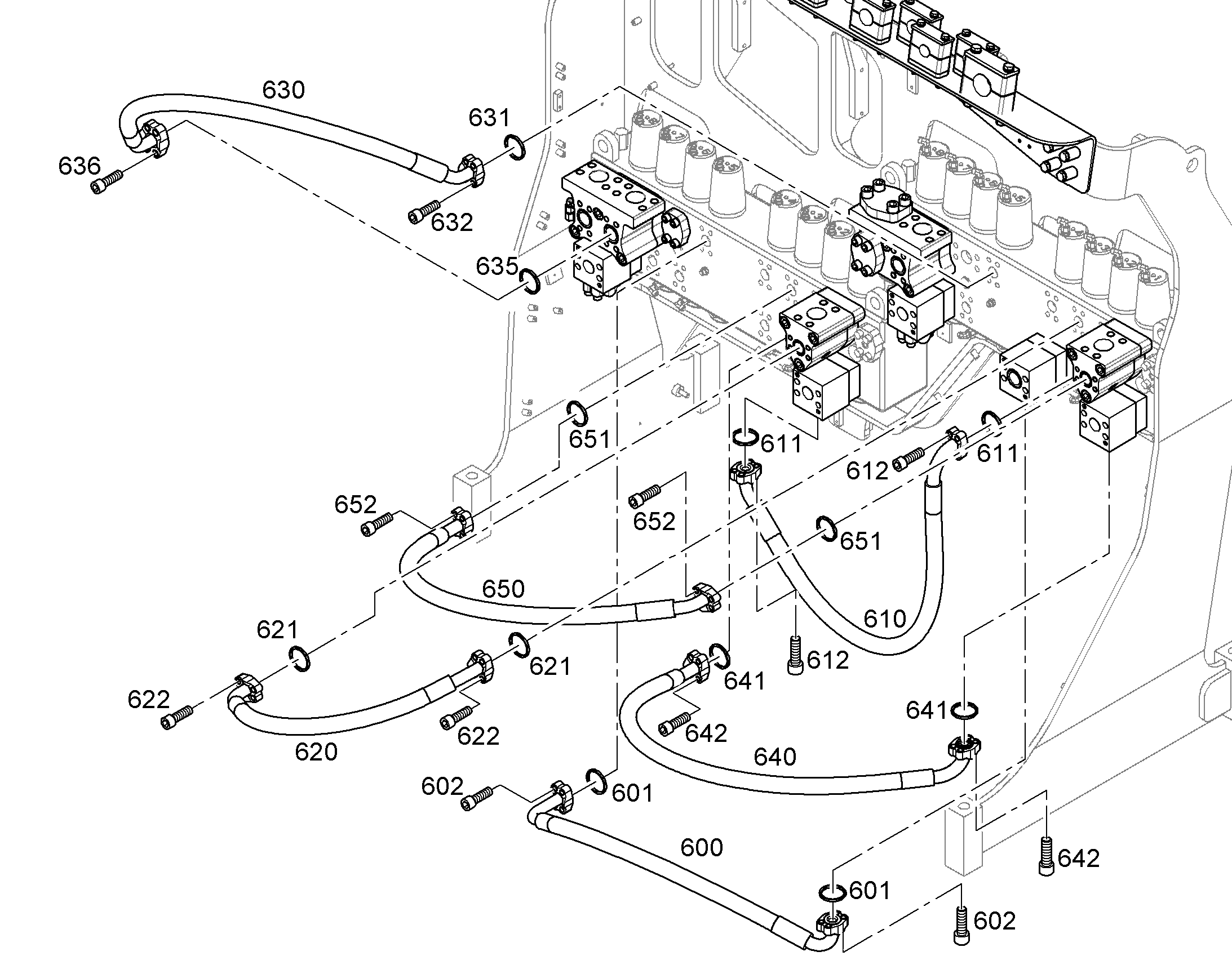 ШЛАНГ 32X1880 11646785 LIEBHERR