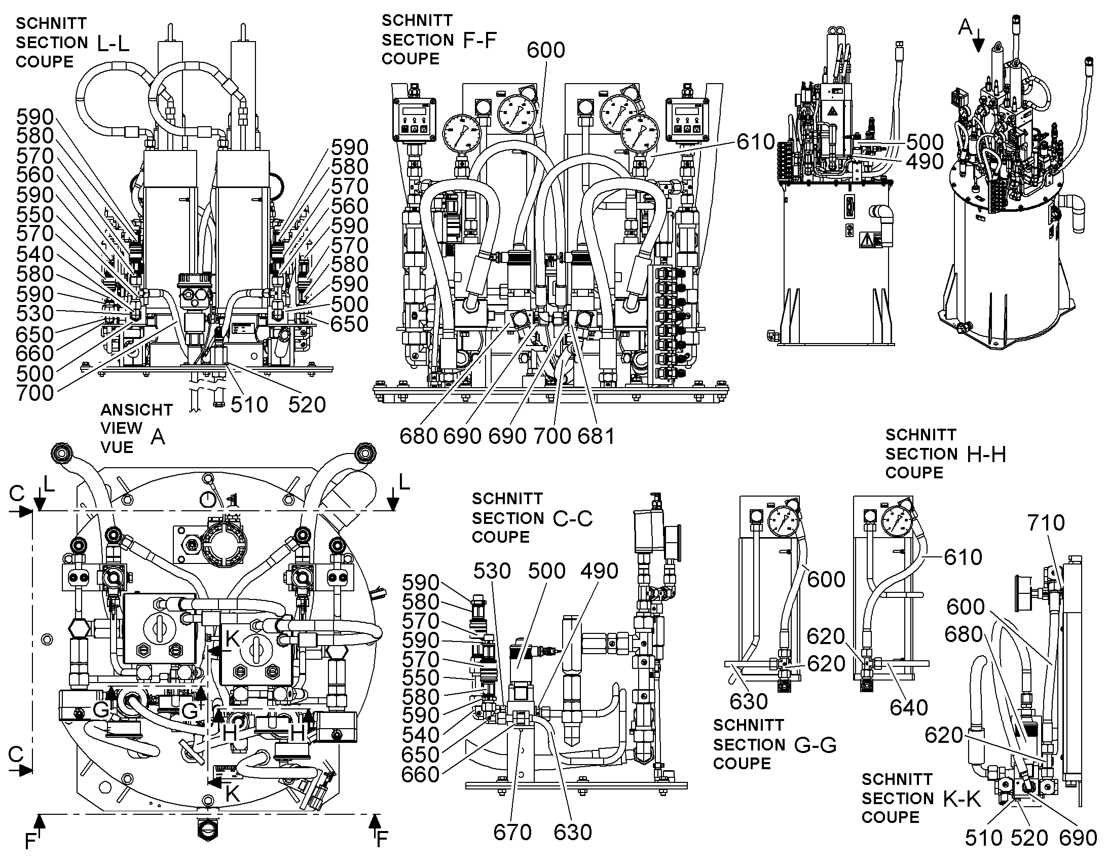 ШТУТЦЕР 11697865 LIEBHERR