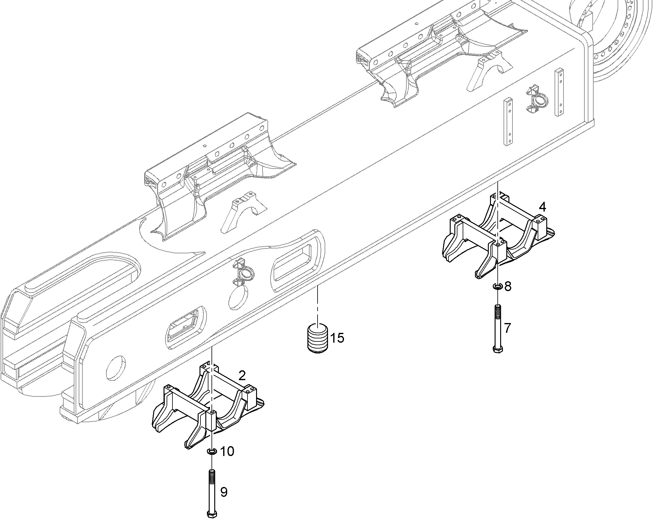 ШТИФТ РЕЗЬБОВОЙ ISO 4026 M24X30 45H 240146802 LIEBHERR