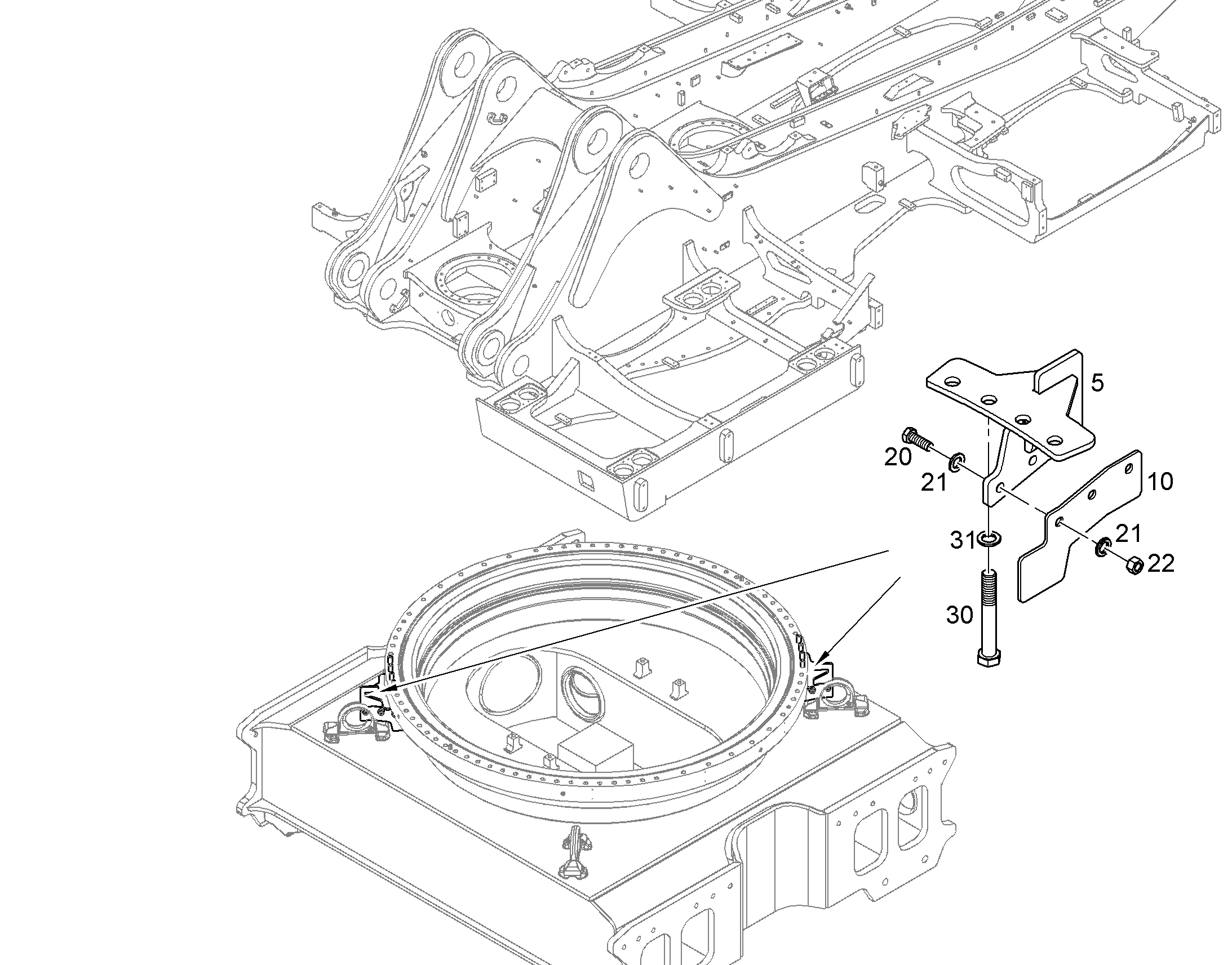 КОНСОЛЬ 11751047 LIEBHERR