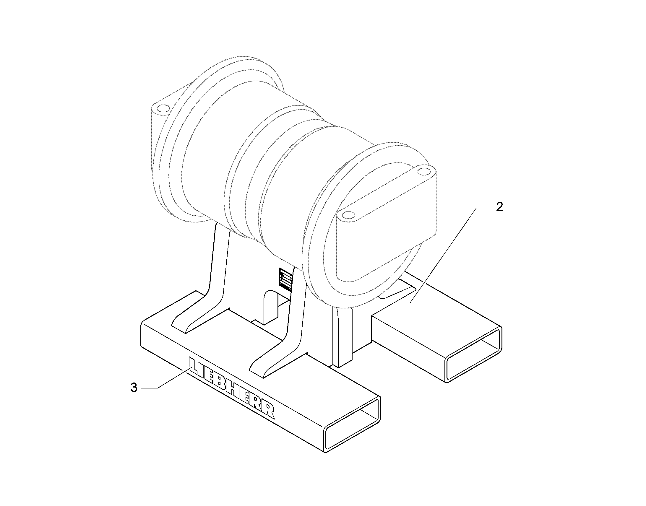 МЕТАЛЛОКОНСТРУКЦИЯ 10821439 LIEBHERR