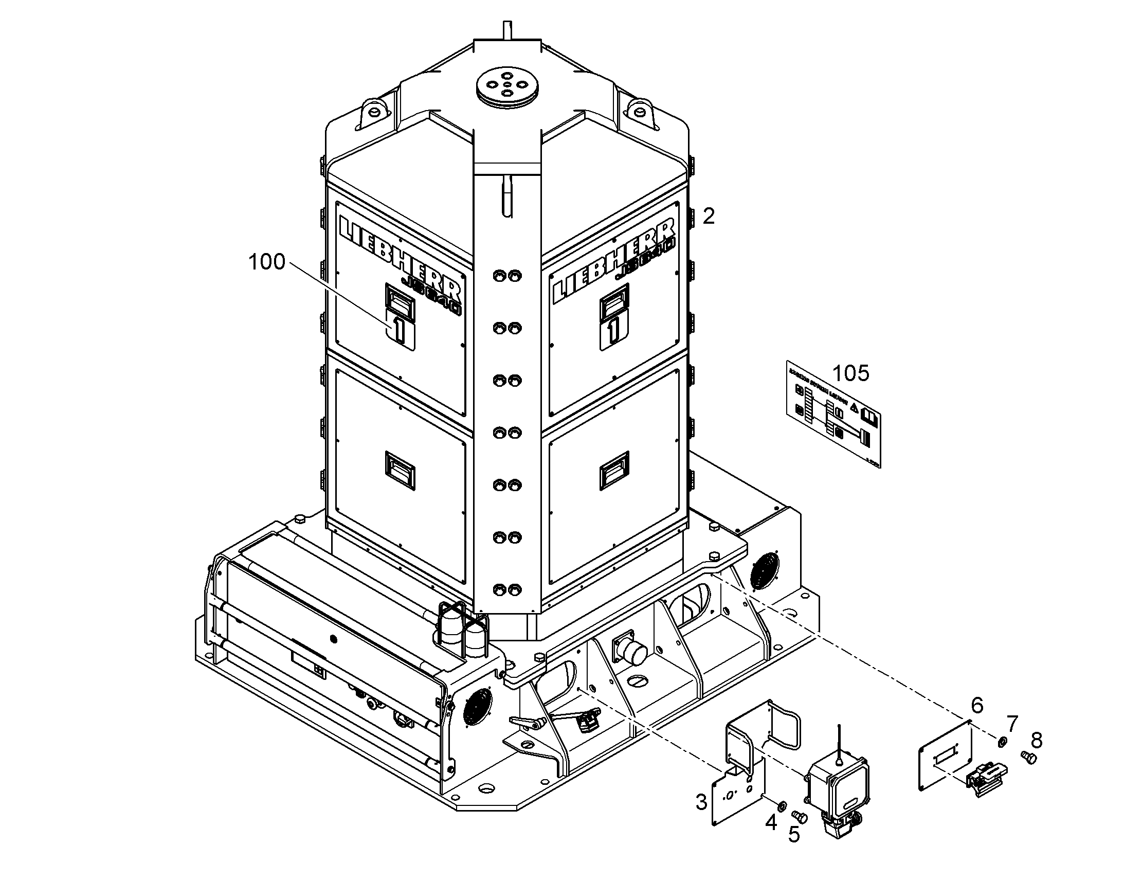 ПЛЕНКА КЛЕЯЩАЯСЯ 11077536 LIEBHERR