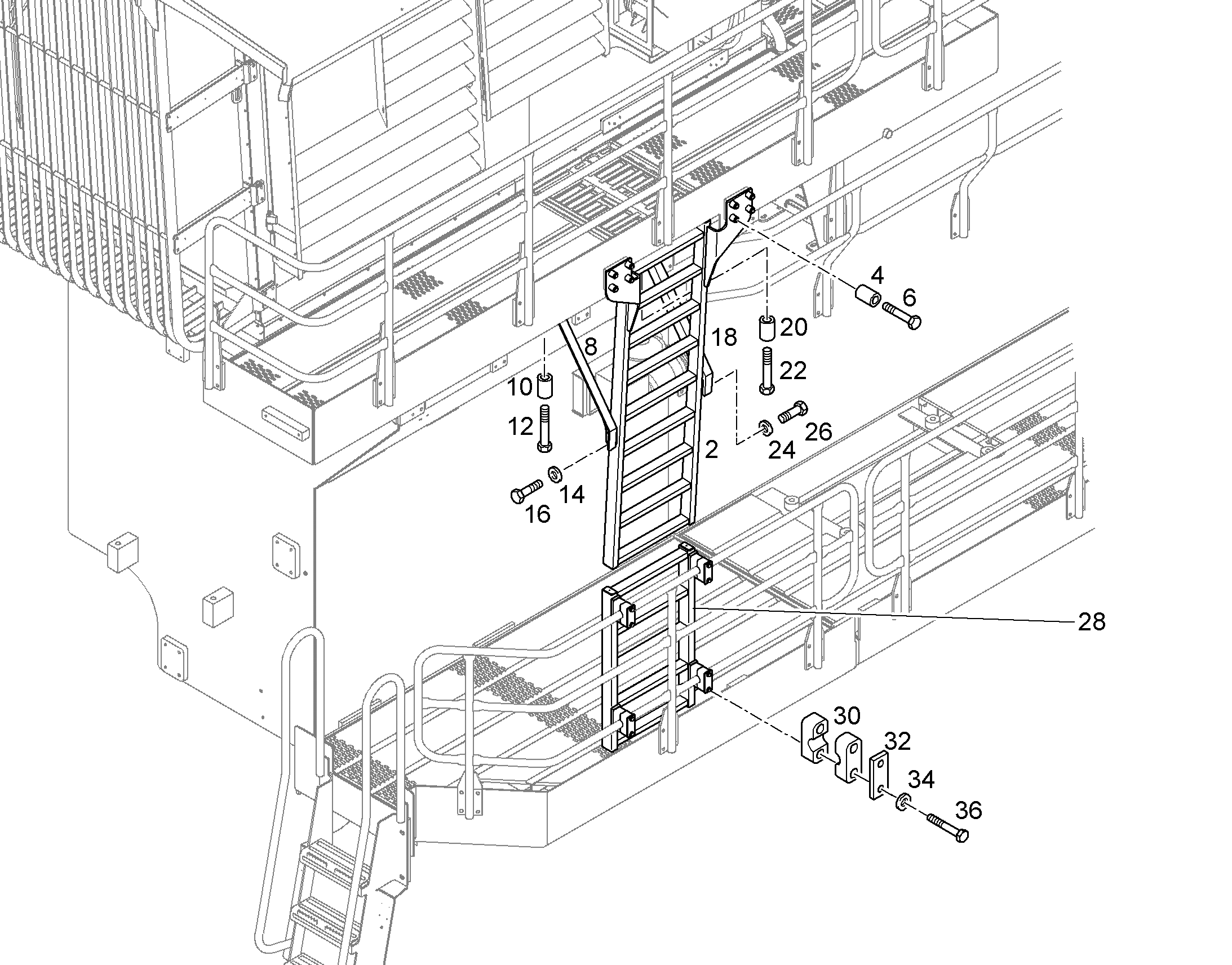 ЩИТОК С ФАСКОЙ 11477165 LIEBHERR