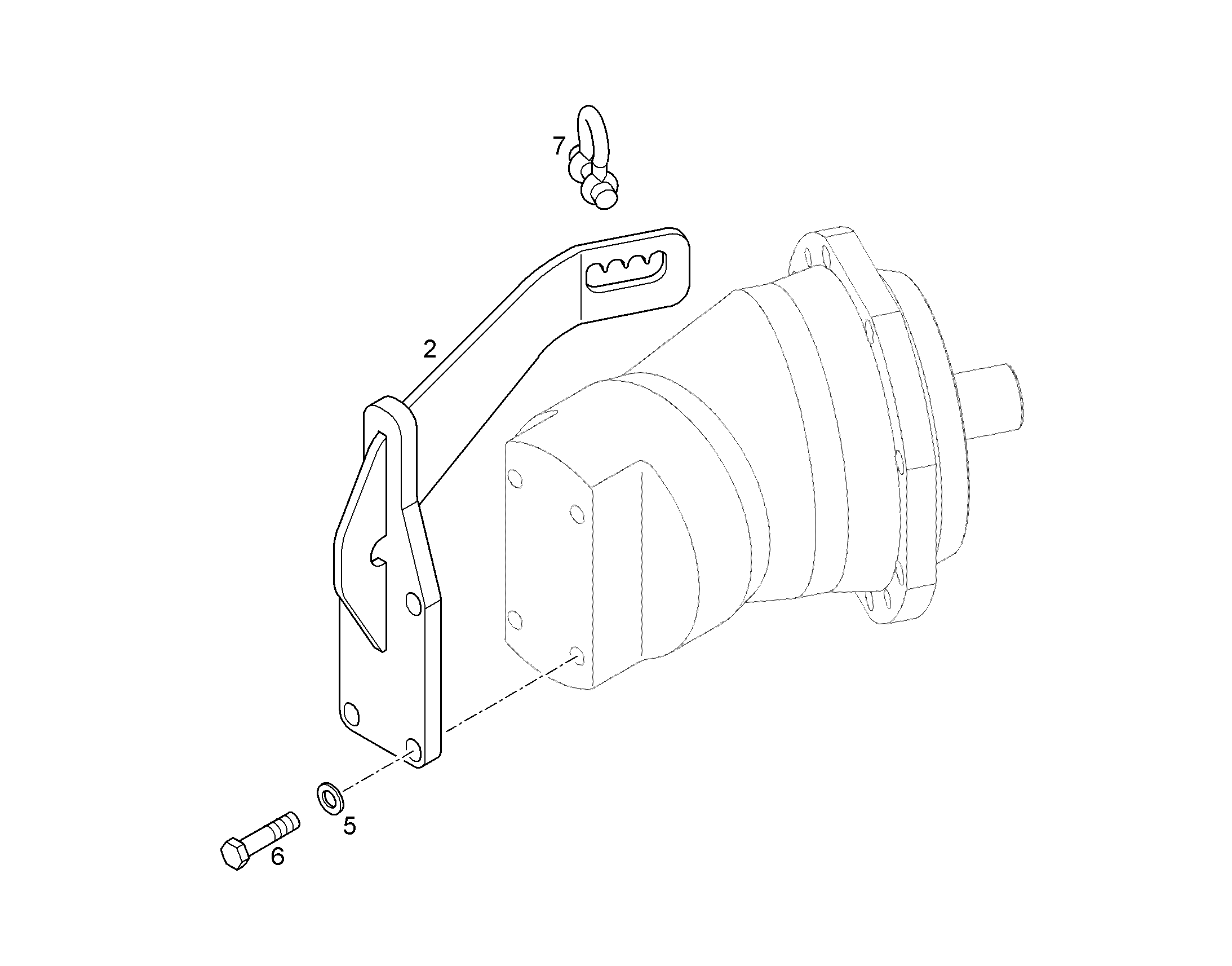 МЕТАЛЛОКОНСТРУКЦИЯ 11475415 LIEBHERR
