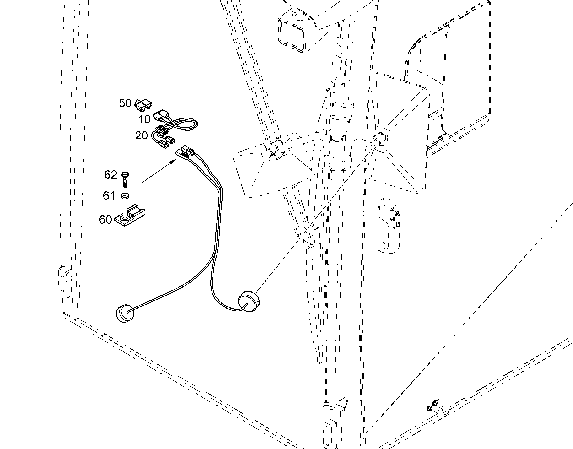КОМПЛЕКТ КАБЕЛЕЙ 11474483 LIEBHERR