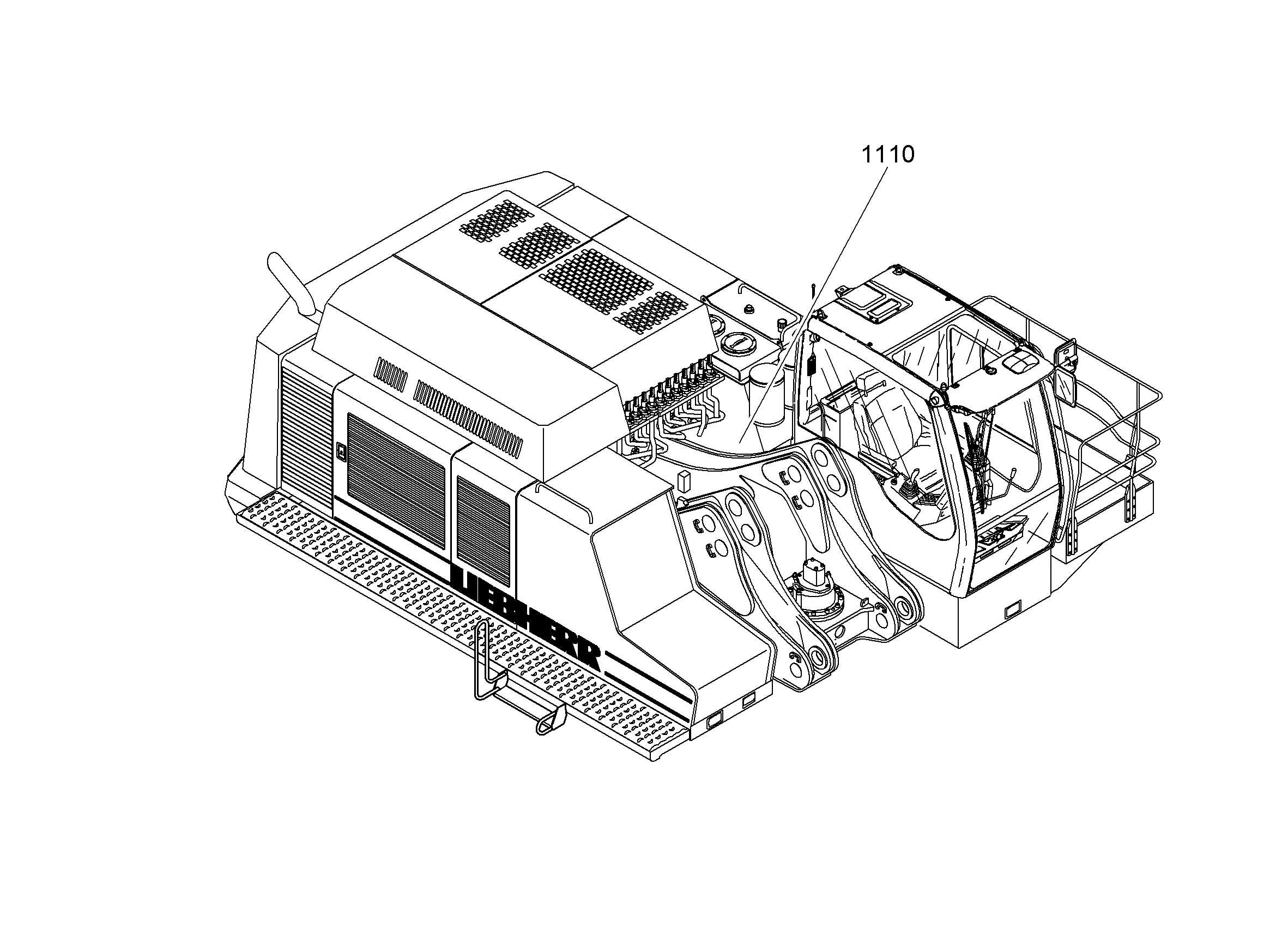 ВЫВОД ХОЛОДА Д. ПОВ. ПЛАТФОРМЫ -20°C 11479037 LIEBHERR