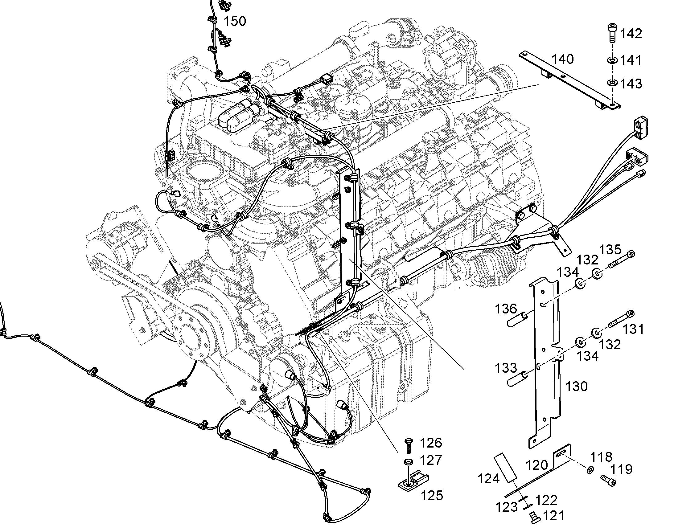 ДЕРЖАТЕЛЬ 11473503 LIEBHERR