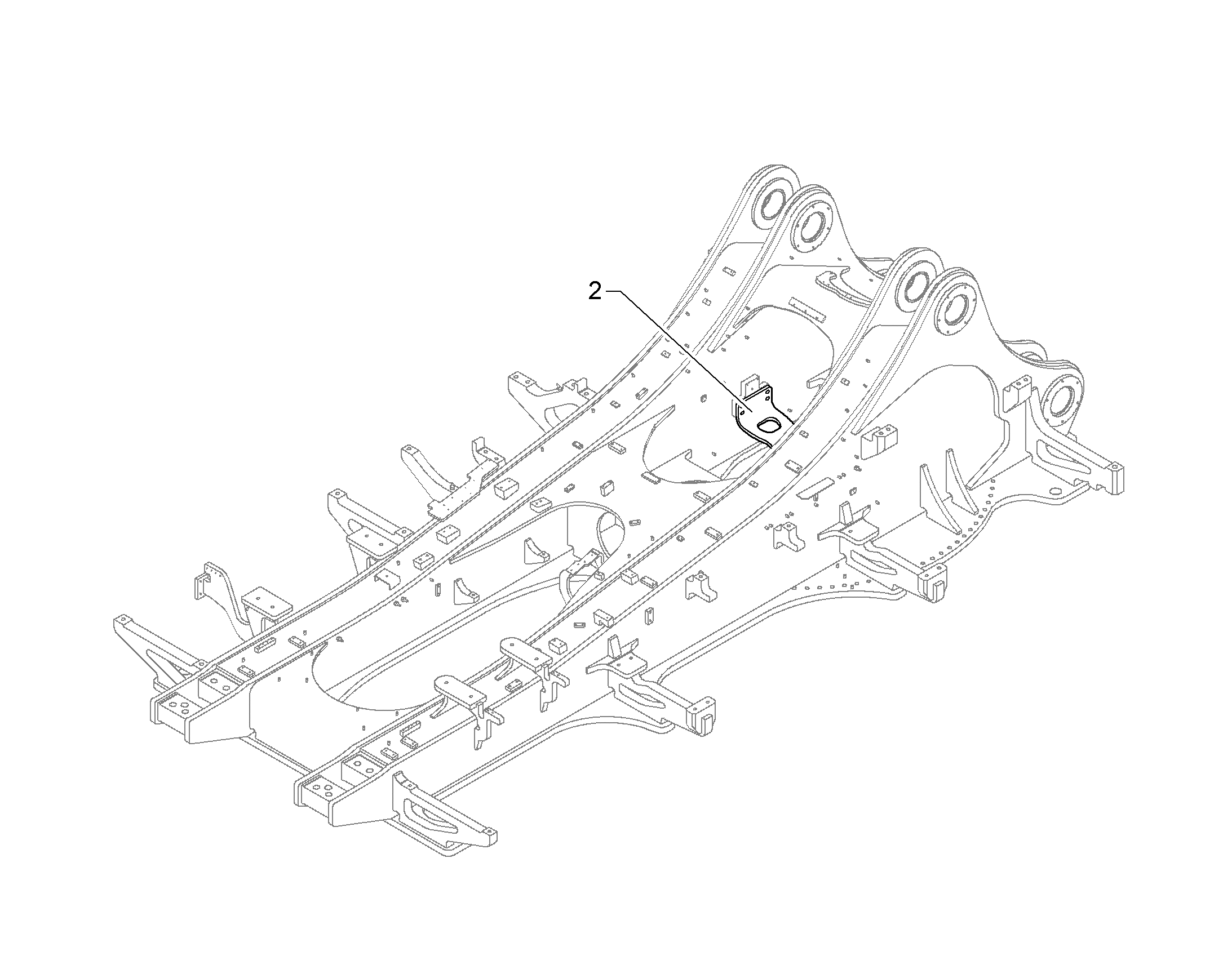 ПОВОДОК 11078162 LIEBHERR